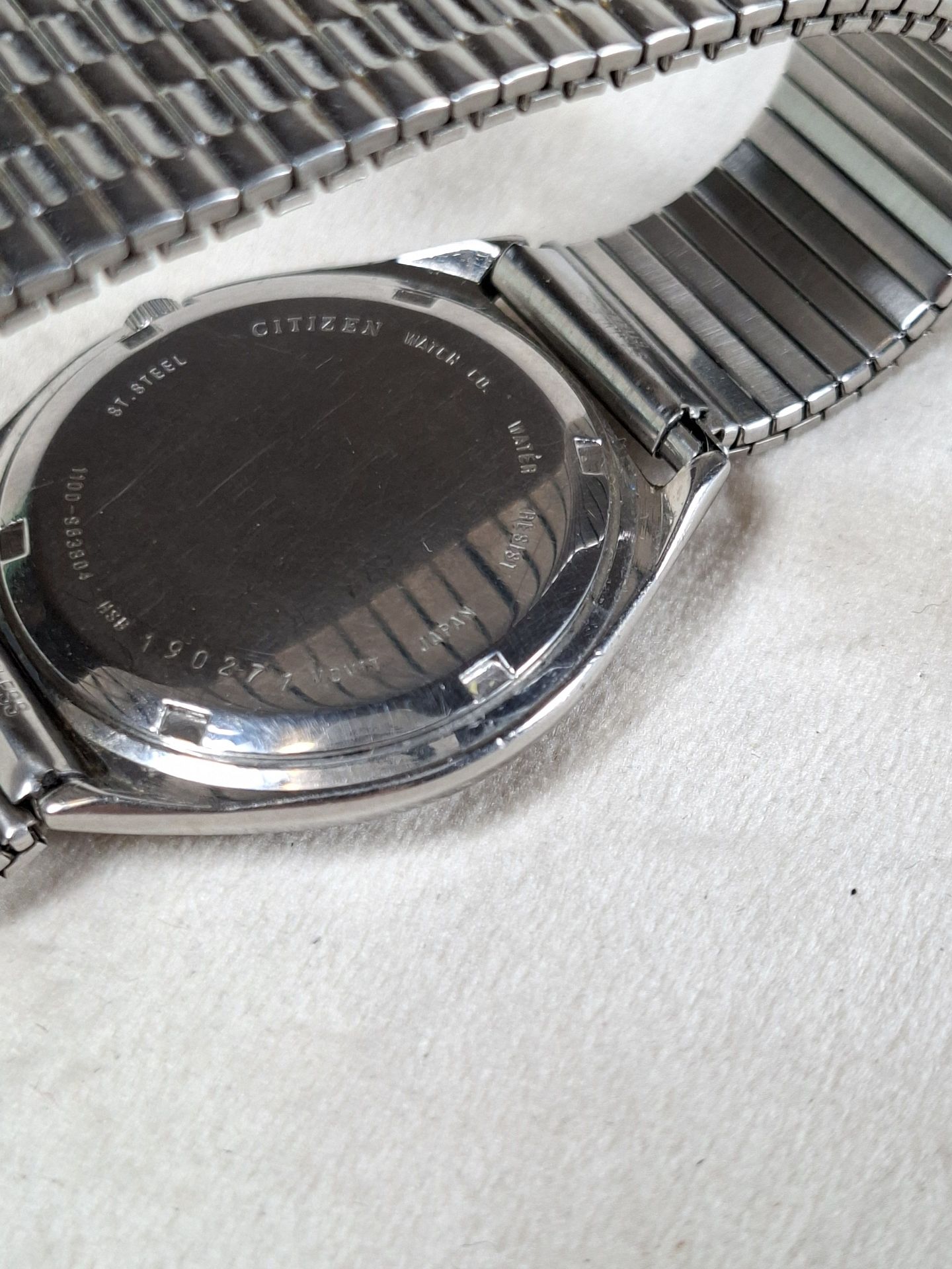 Citizen Quartz Stainless Steel Wristwatch - image 4 of 6