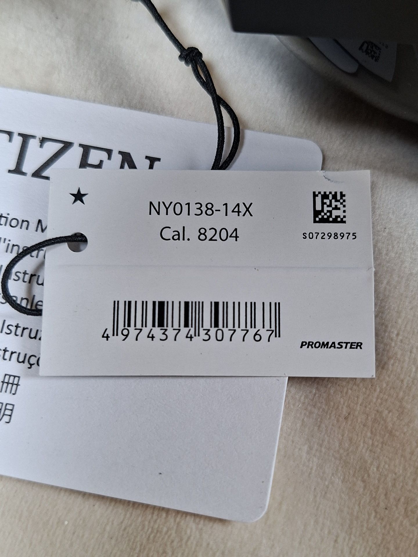 RARE LIMITED EDITION Citizen Promaster Automatic Diver's Watch NY0138-14X, with Box and Papers - image 12 of 14