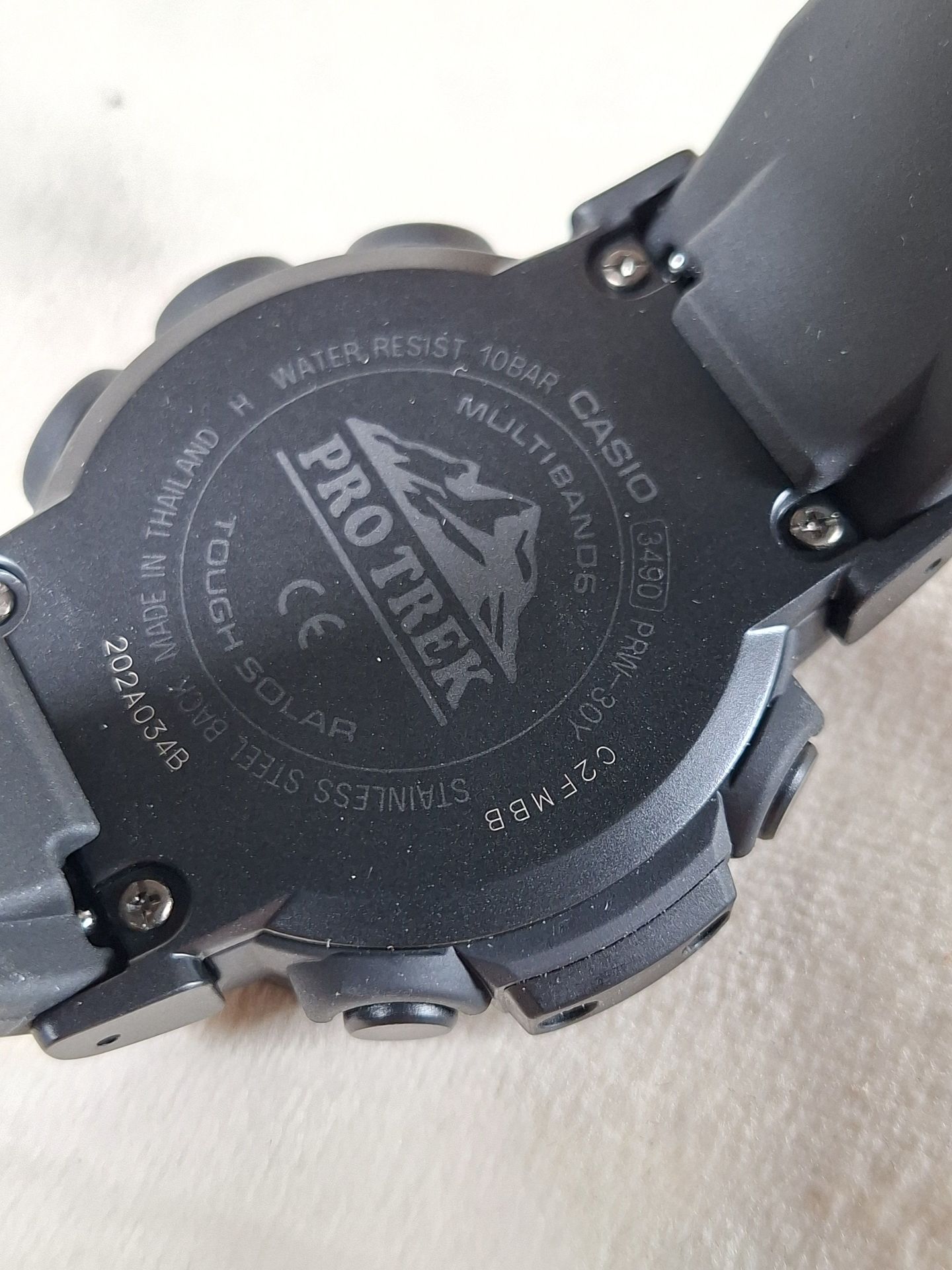 Casio Pro Trek PRW-30Y-1BJF Digital Wristwatch with Box and Papers - image 6 of 9