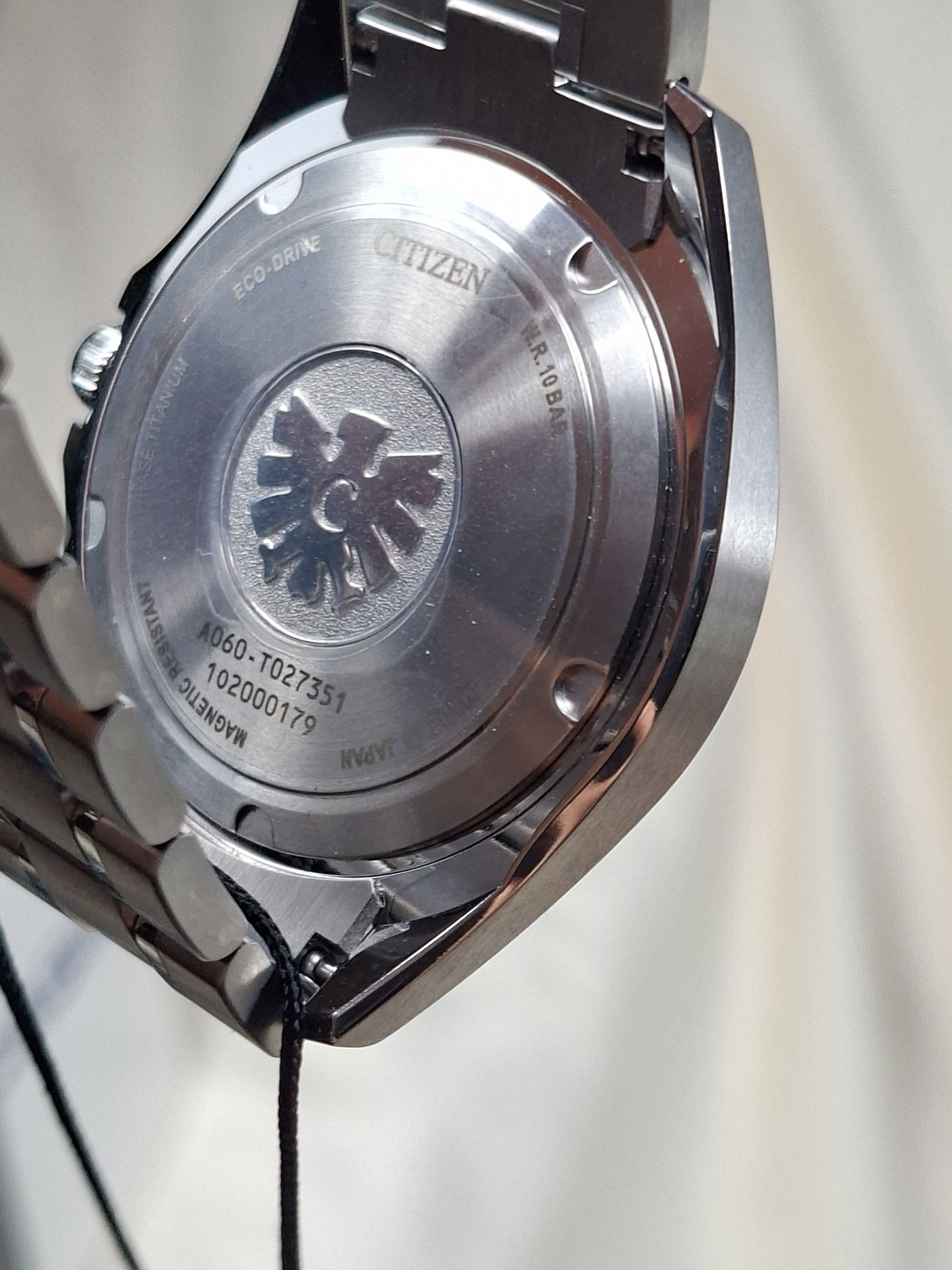 RARE Citizen The Citizen Eco-Drive Titanium AQ4091-56A Wristwatch - image 6 of 12