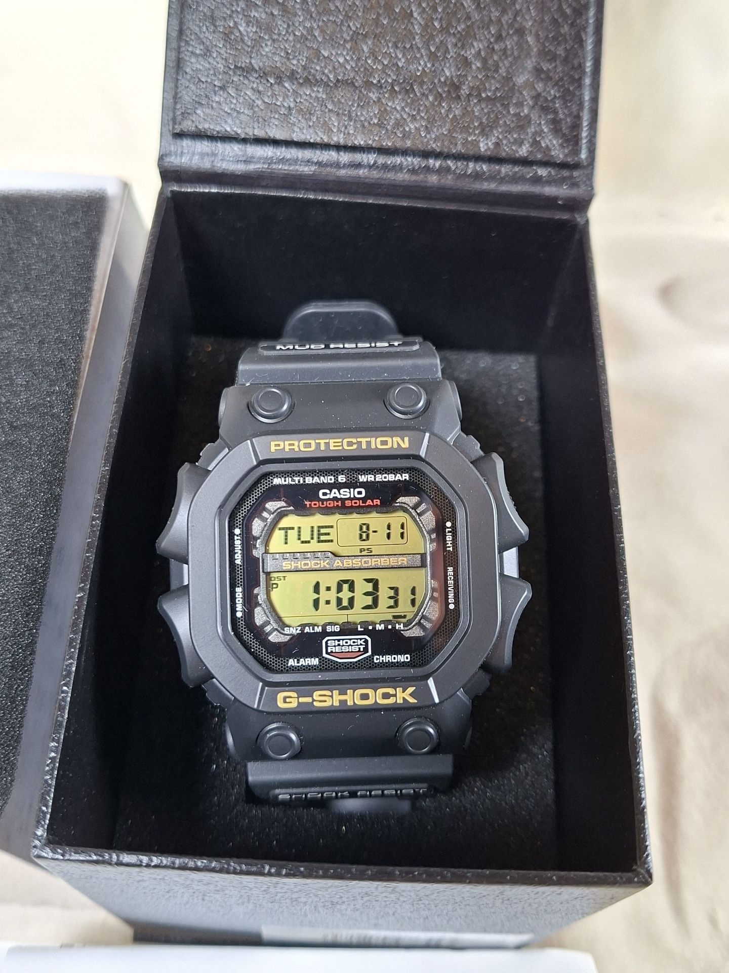 Casio G-Shock GWX-56 Digital Wristwatch with Box and Manuals - image 2 of 10