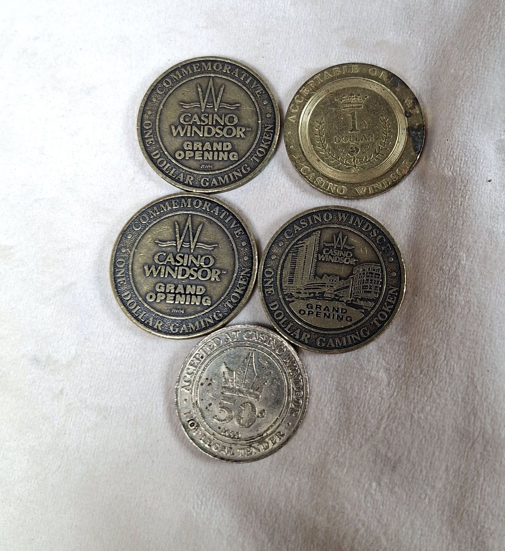 Casino Windsor Gaming Tokens and Commemorative Coins - image 1 of 5