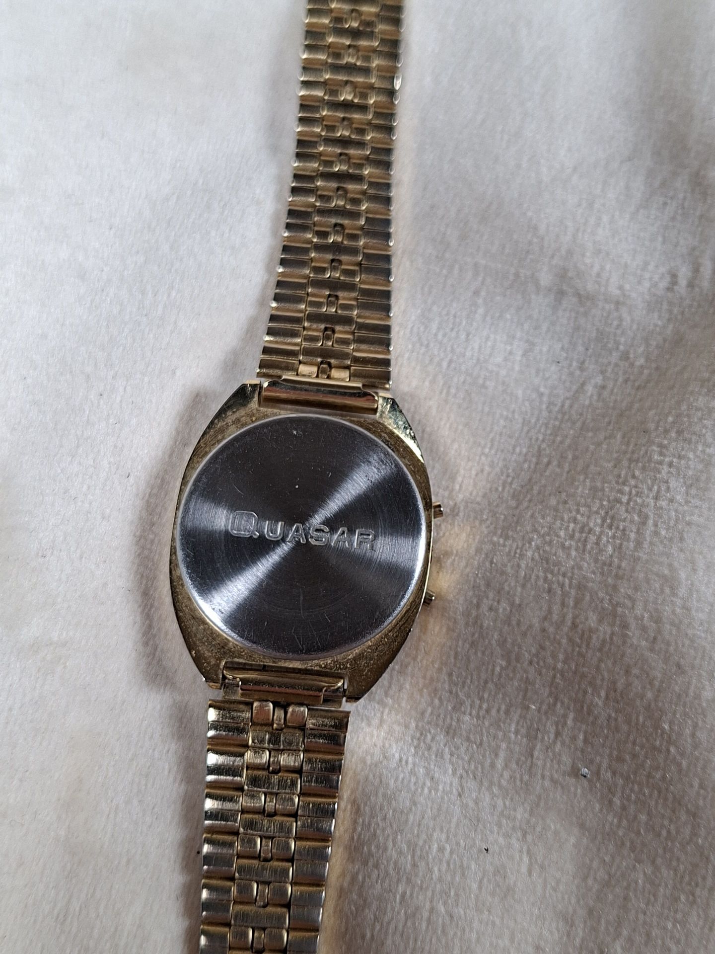 Quasar LCD Quartz Digital Wristwatch - image 5 of 7
