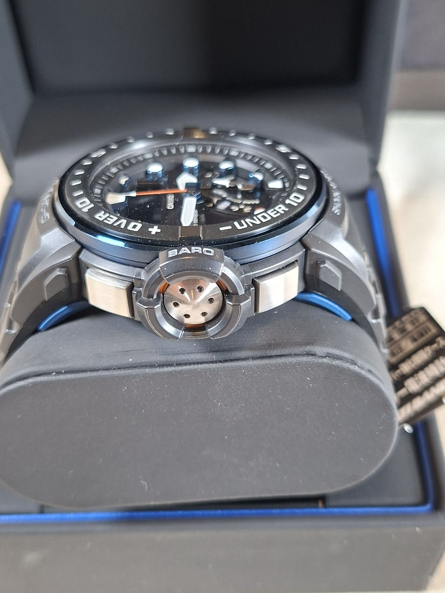 Casio G-Shock Master of G Gulfmaster Wristwatch with Box and Manual, GWN-Q1000A-1AJF - image 6 of 11