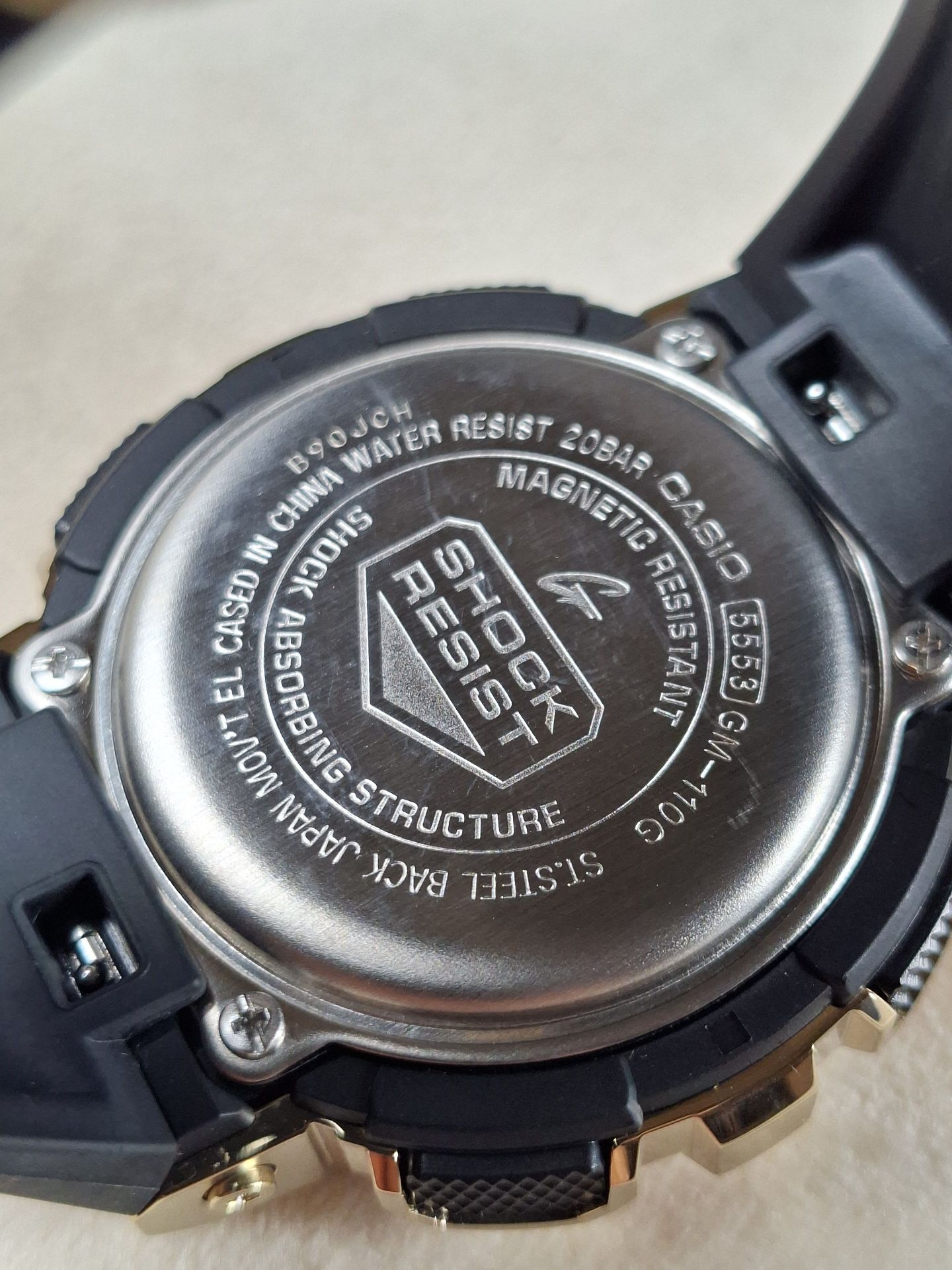 Casio G-Shock GM110G-1A9 Wristwatch with Box and Documentation - image 6 of 9