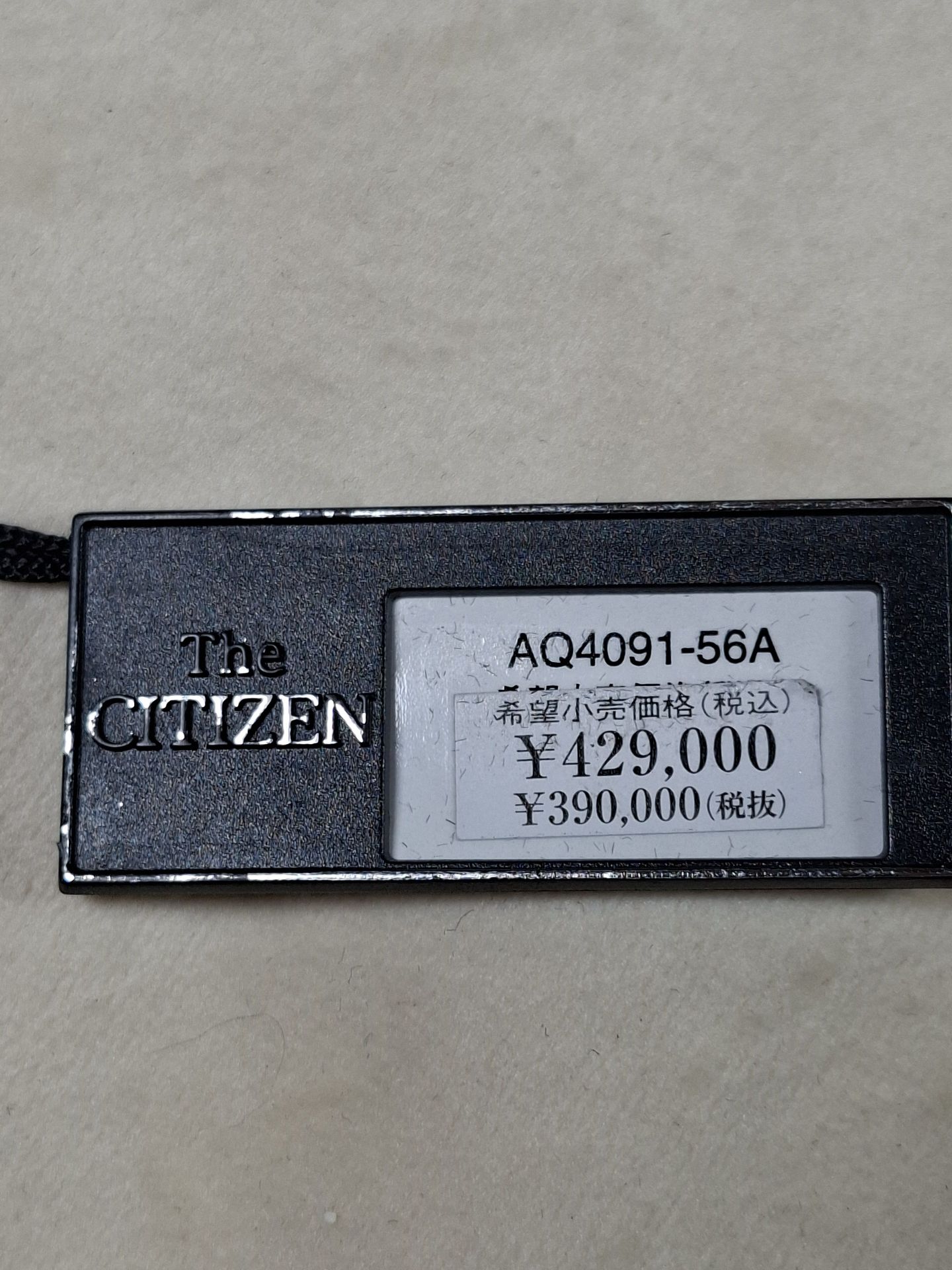 RARE Citizen The Citizen Eco-Drive Titanium AQ4091-56A Wristwatch - image 11 of 12