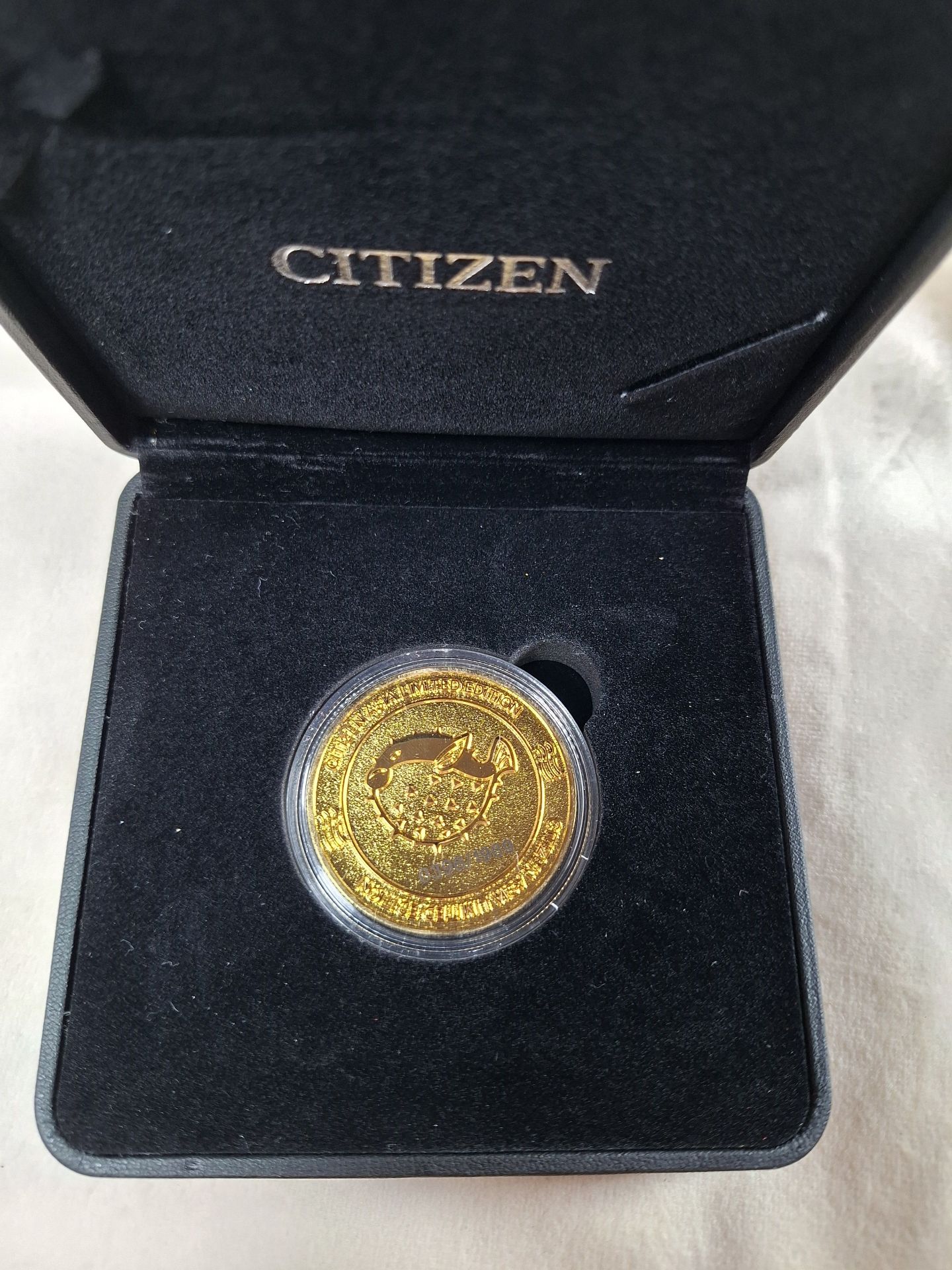 Citizen Promaster Limited Edition Commemorative Coin with Display Case and Certificate - image 2 of 5