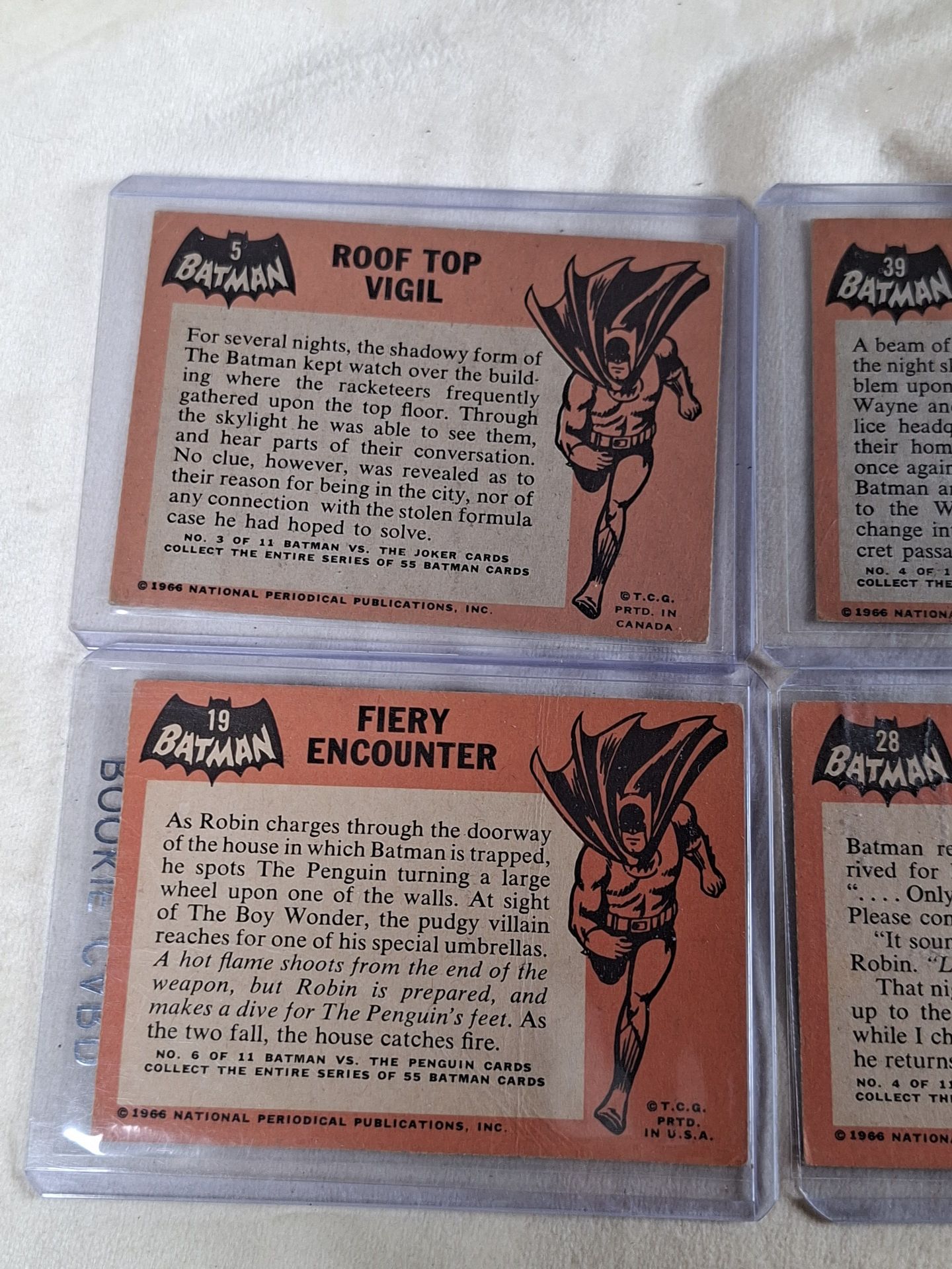 1966 Batman Trading Cards Set of Four - image 5 of 5