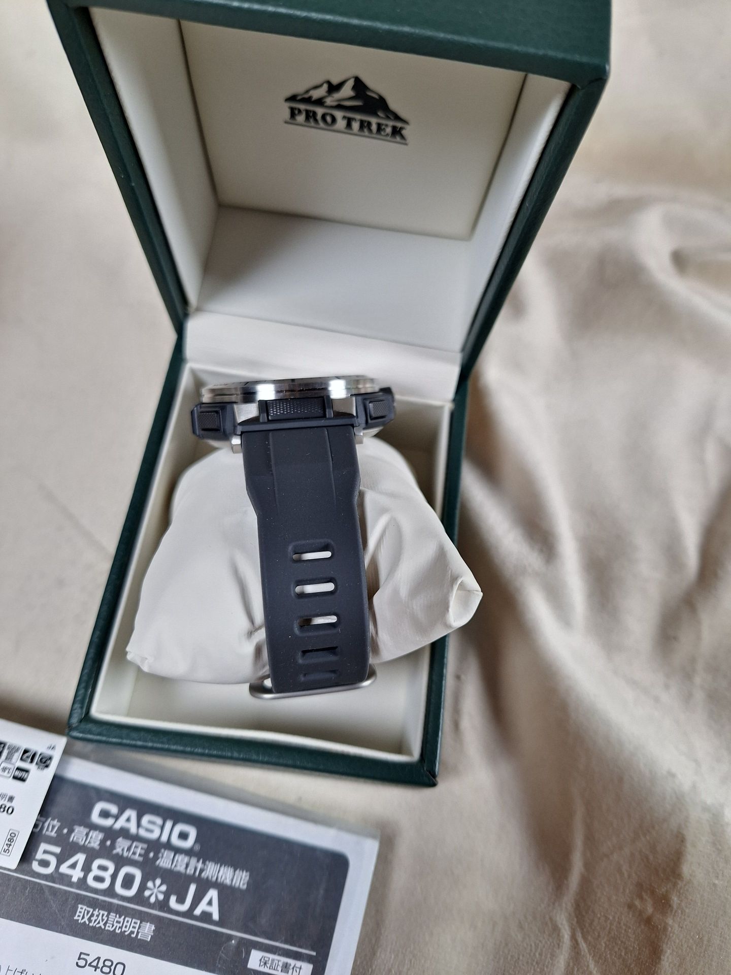 Casio Pro Trek Wristwatch with Box and Manual - image 5 of 11
