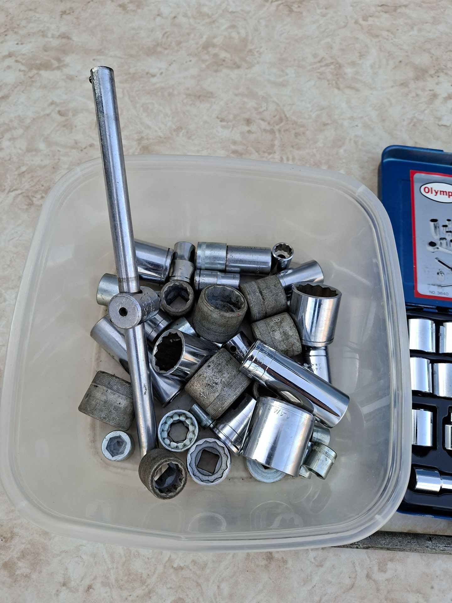 Olympia 40-Piece Socket Wrench Set and Assorted Sockets - image 2 of 8