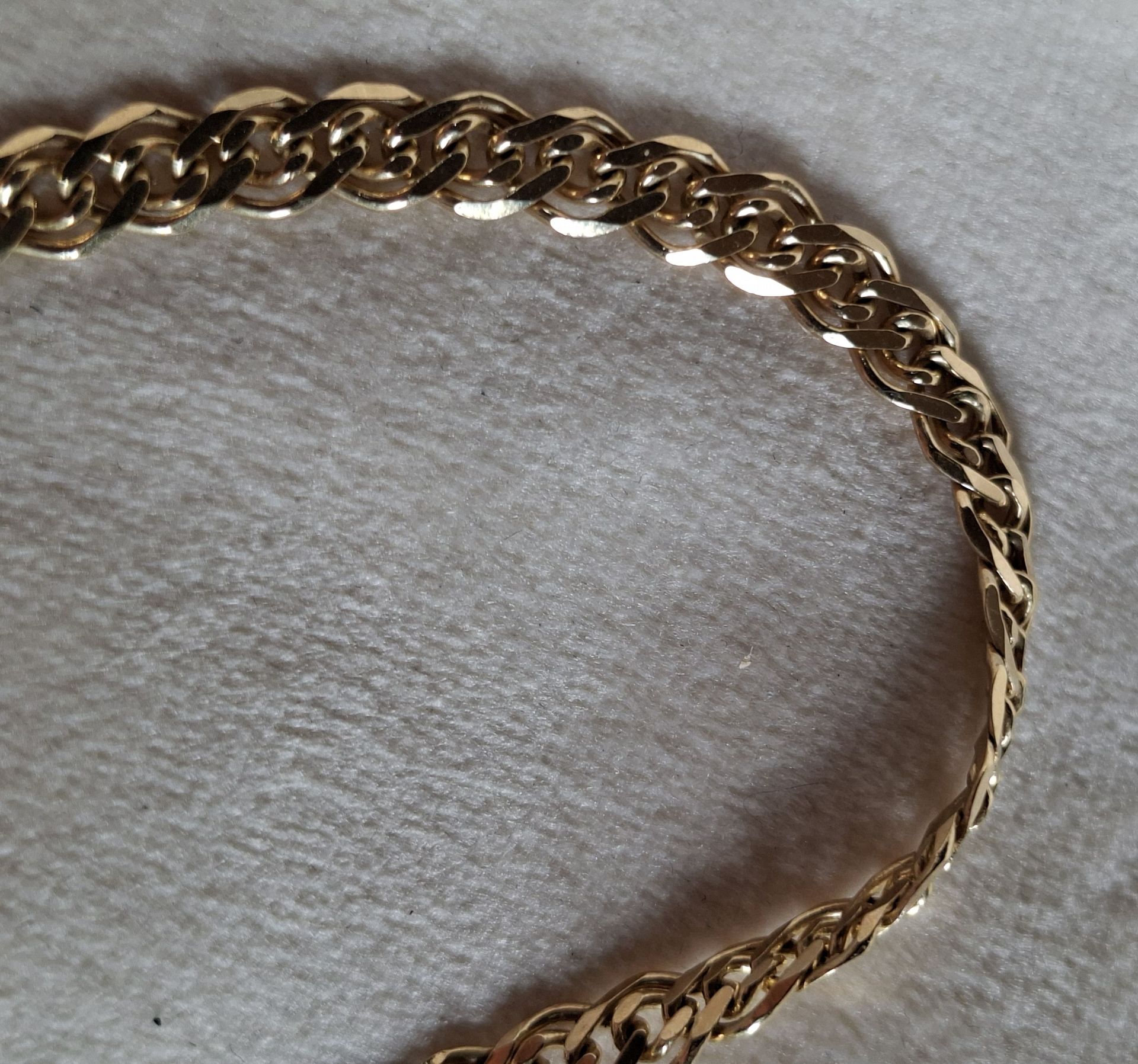 14K GOLD BRACELET, 7.23 GRAMS Stamped "585" - image 6 of 6