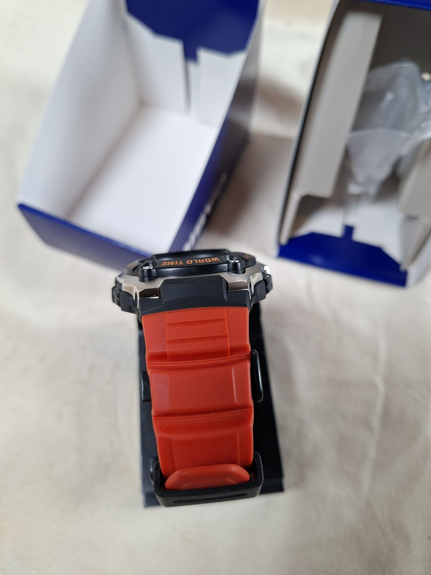 Casio Men's AE-2100W-4AV Digital World Time Wristwatch with Box - image 7 of 11