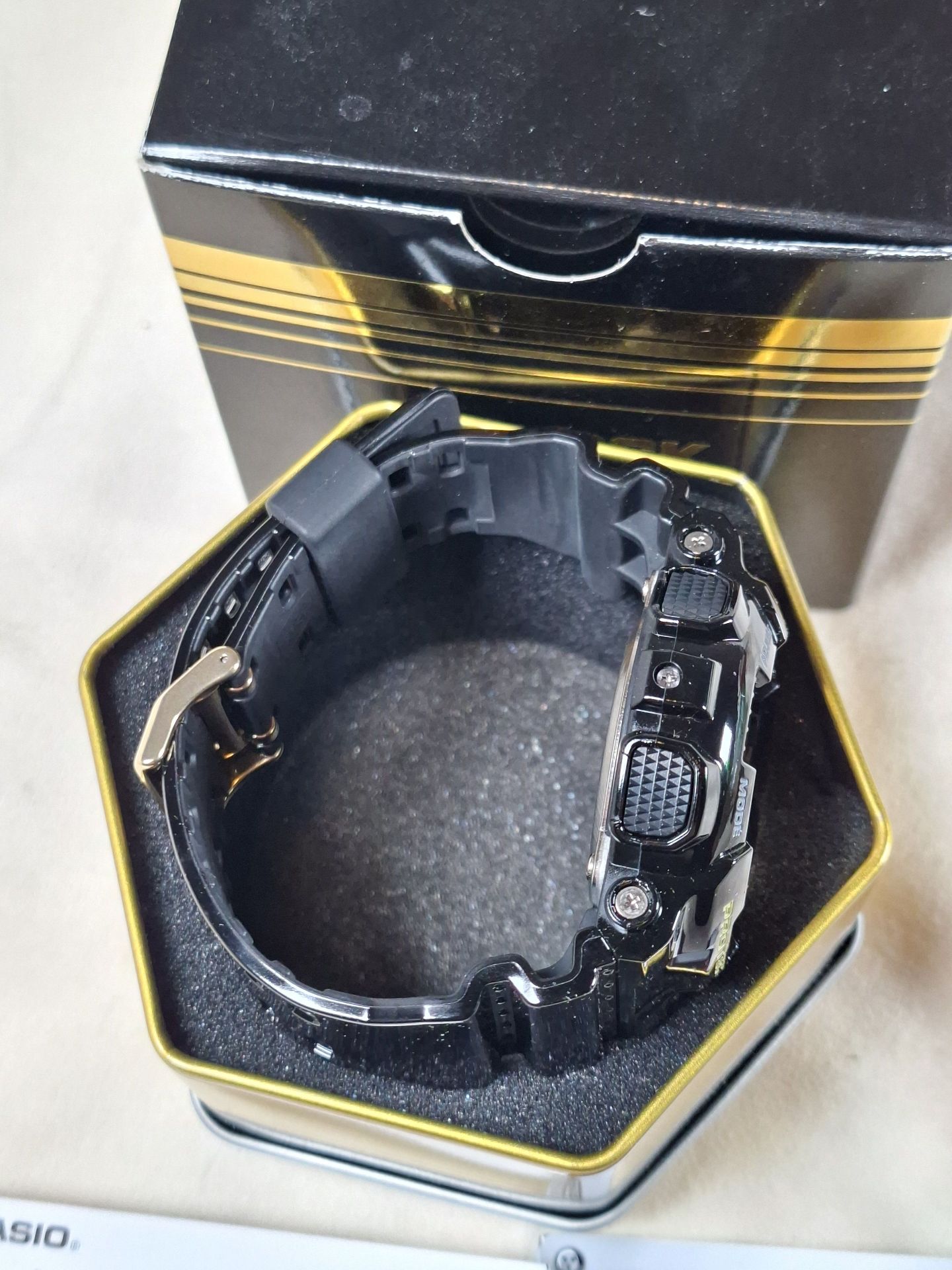 Casio G-Shock Digital Watch with Tin Case and Documentation - image 4 of 10