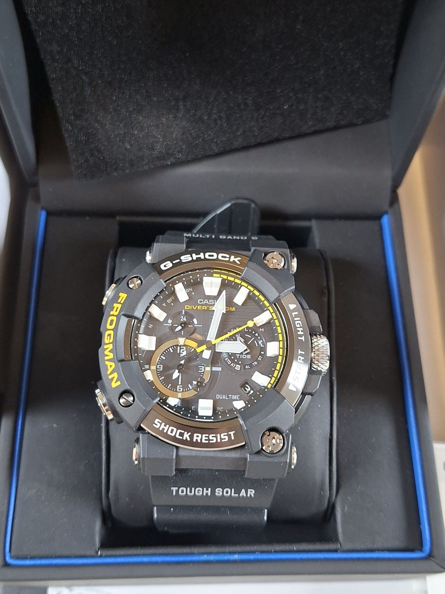 Casio G-SHOCK GWF-A1000-1AJF Frogman Diver's 200M Watch with Box and Manuals - image 2 of 12