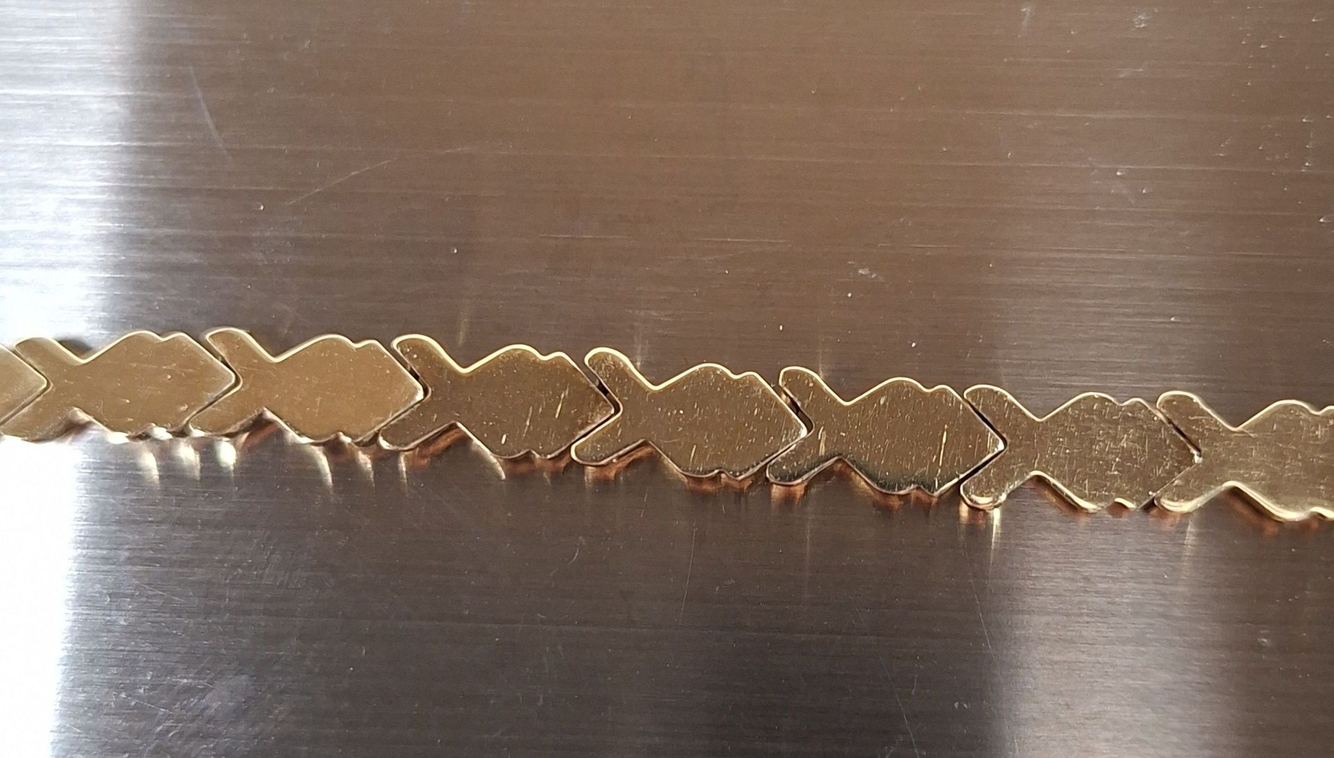 14K GOLD BRACELET, 7.32 GRAMS - image 6 of 7