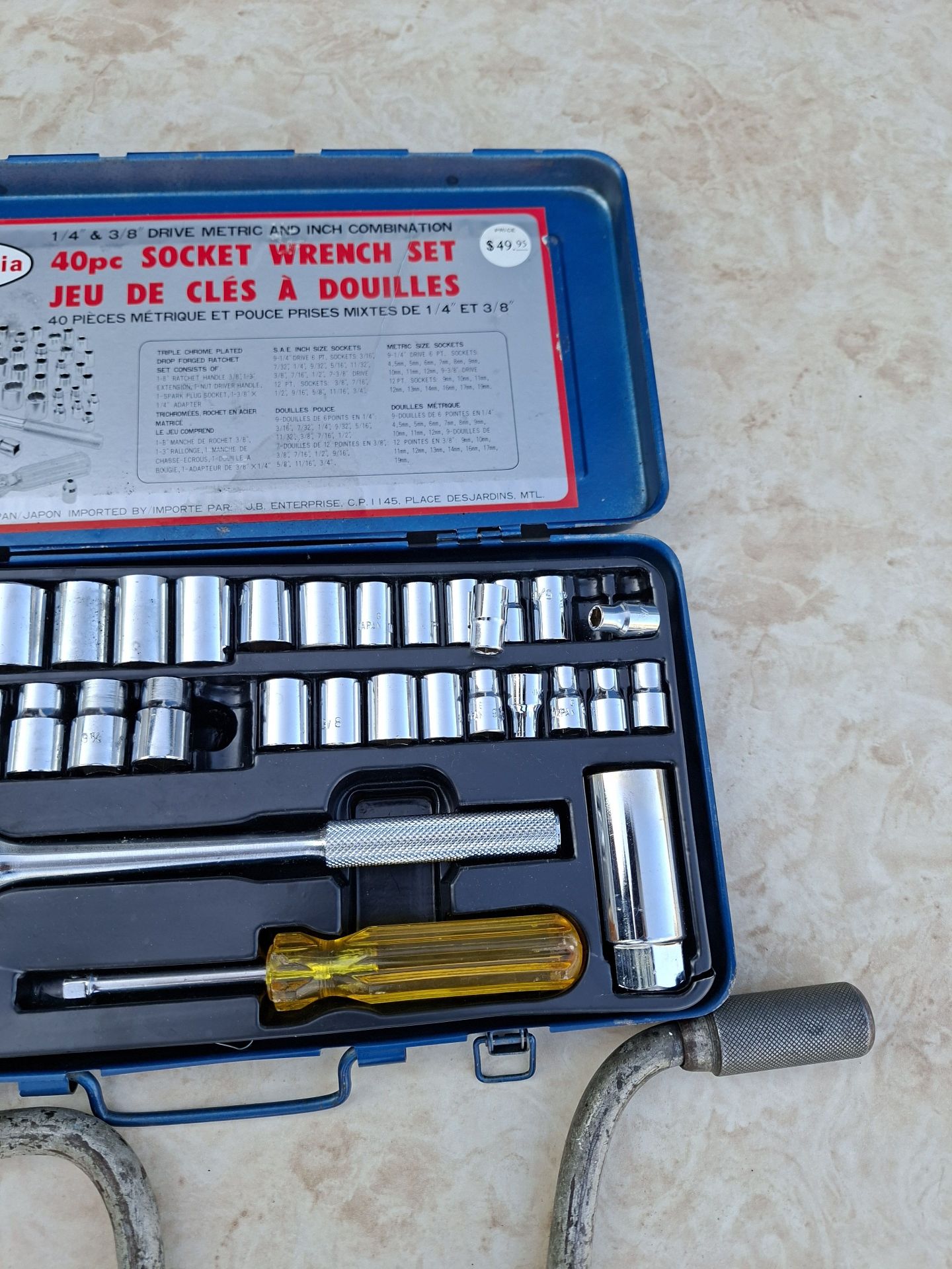 Olympia 40-Piece Socket Wrench Set and Assorted Sockets - image 4 of 8