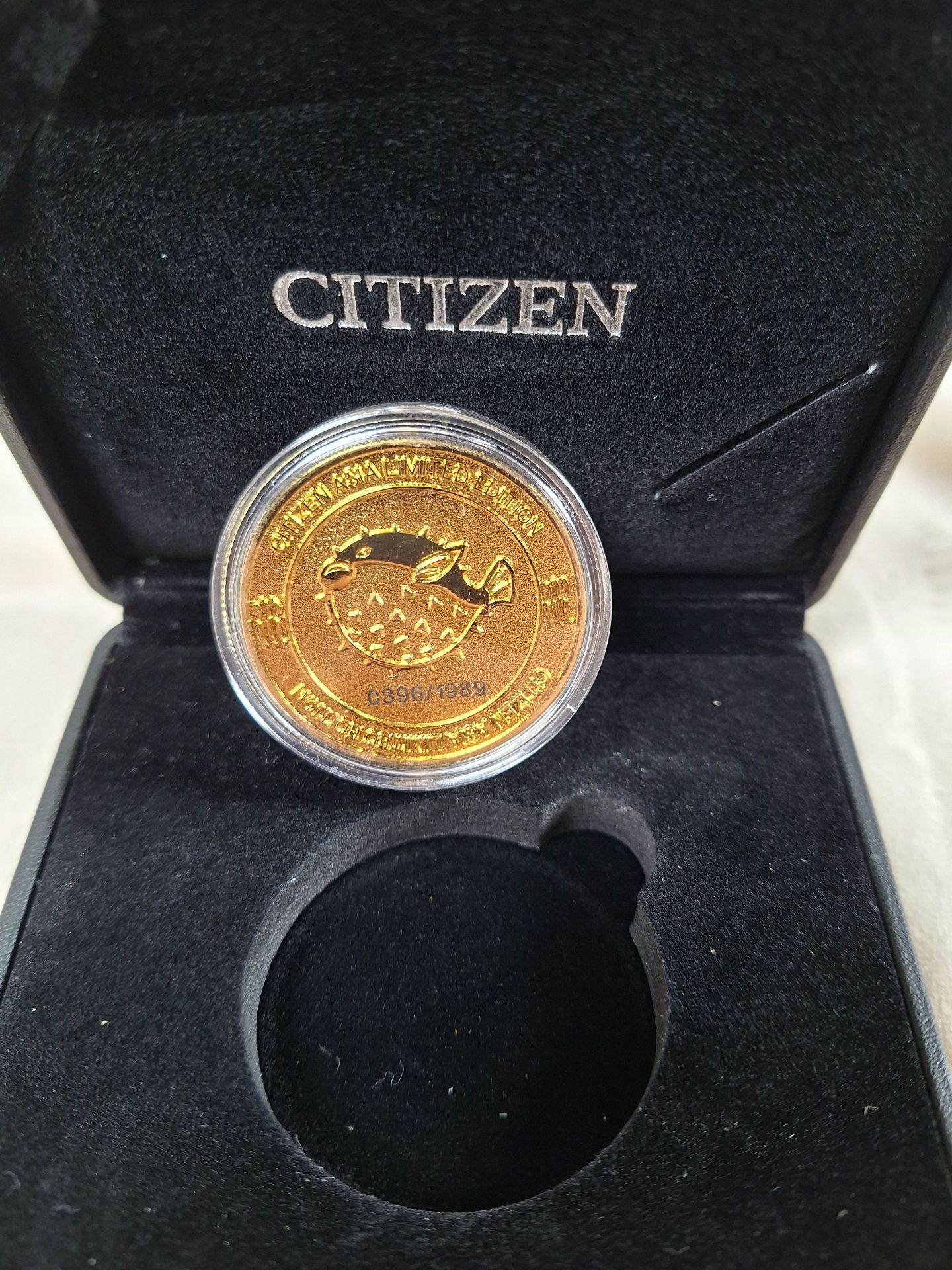 Citizen Promaster Limited Edition Commemorative Coin with Display Case and Certificate - image 3 of 5