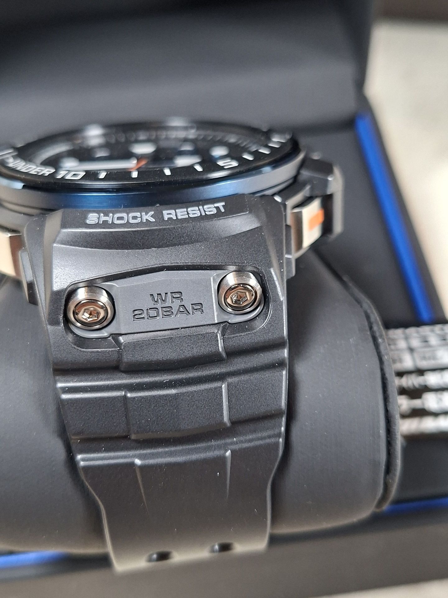 Casio G-Shock Master of G Gulfmaster Wristwatch with Box and Manual, GWN-Q1000A-1AJF - image 4 of 11