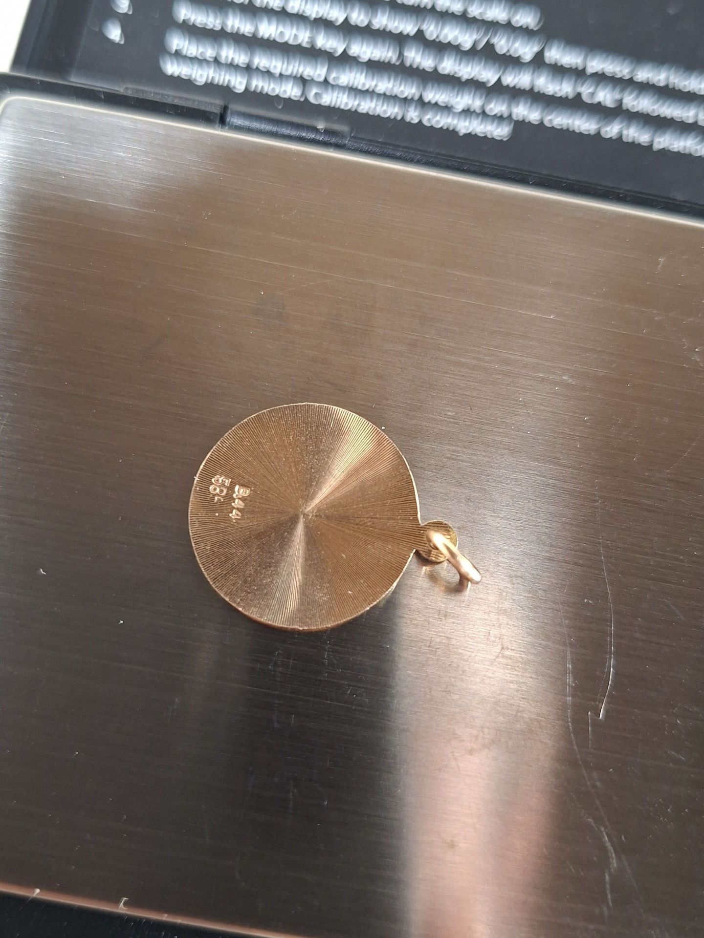 14K GOLD CHARM, 1.46 GRAMS - image 5 of 5