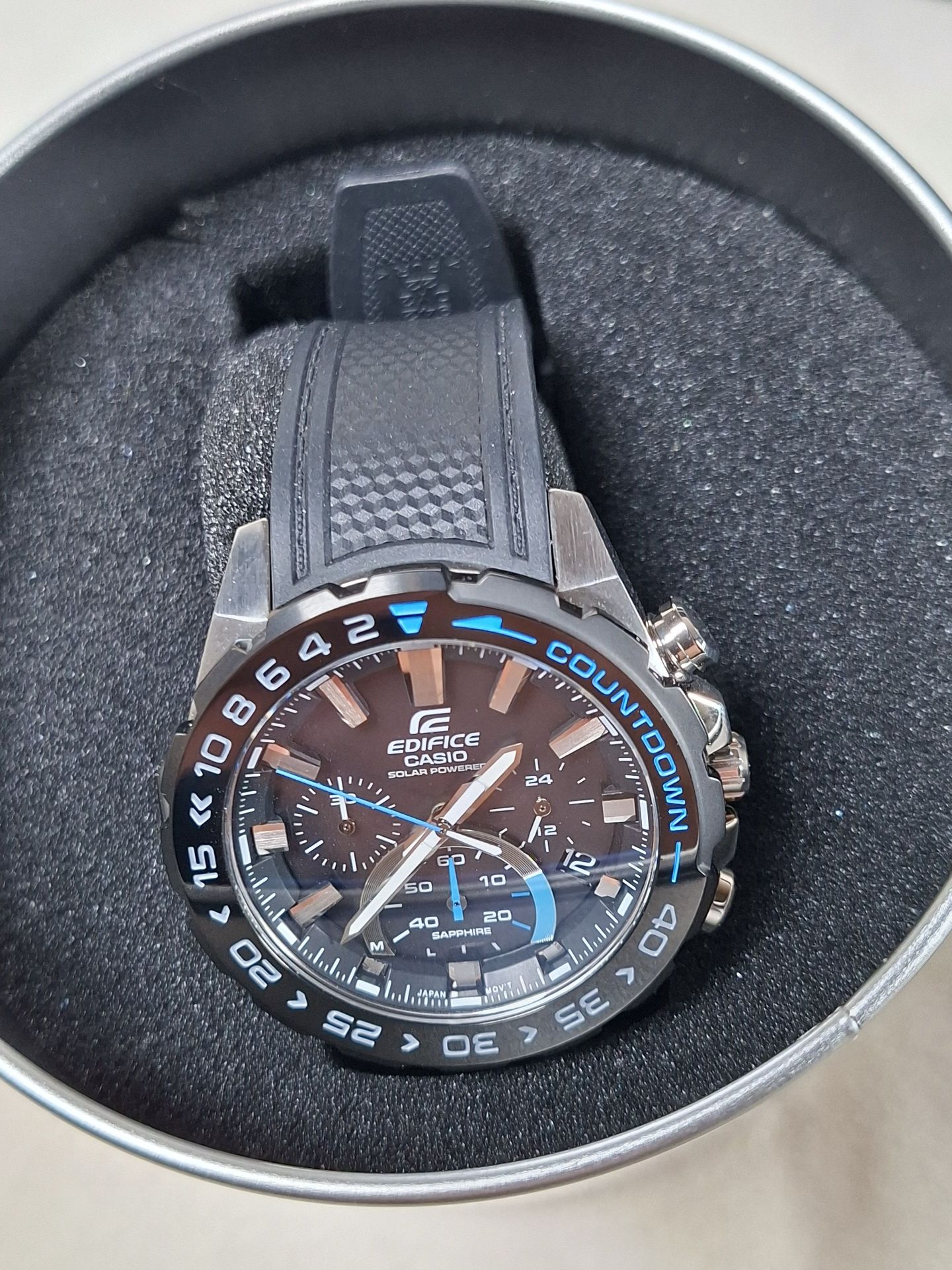 Casio Edifice Solar Sport Watch with Box and Manual - image 8 of 11