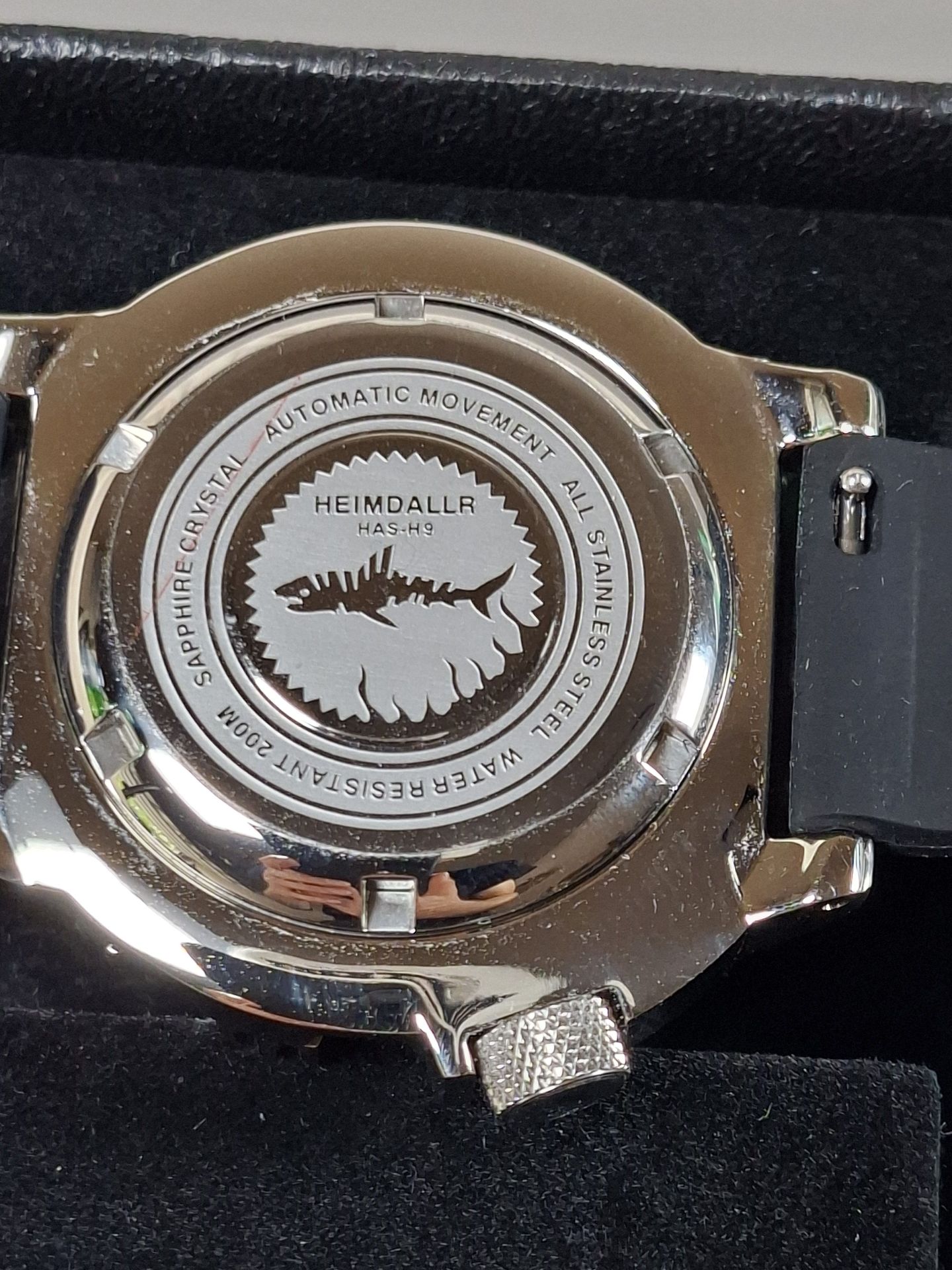 Heimdallr Automatic Diver Watch with Box and Documents - image 4 of 7