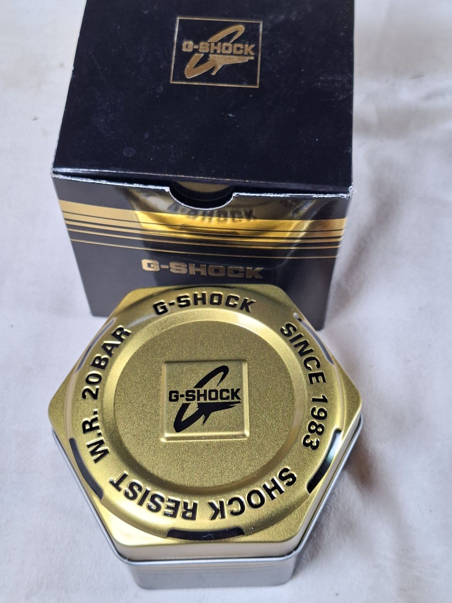 Casio G-Shock Digital Watch with Tin Case and Documentation - image 9 of 10