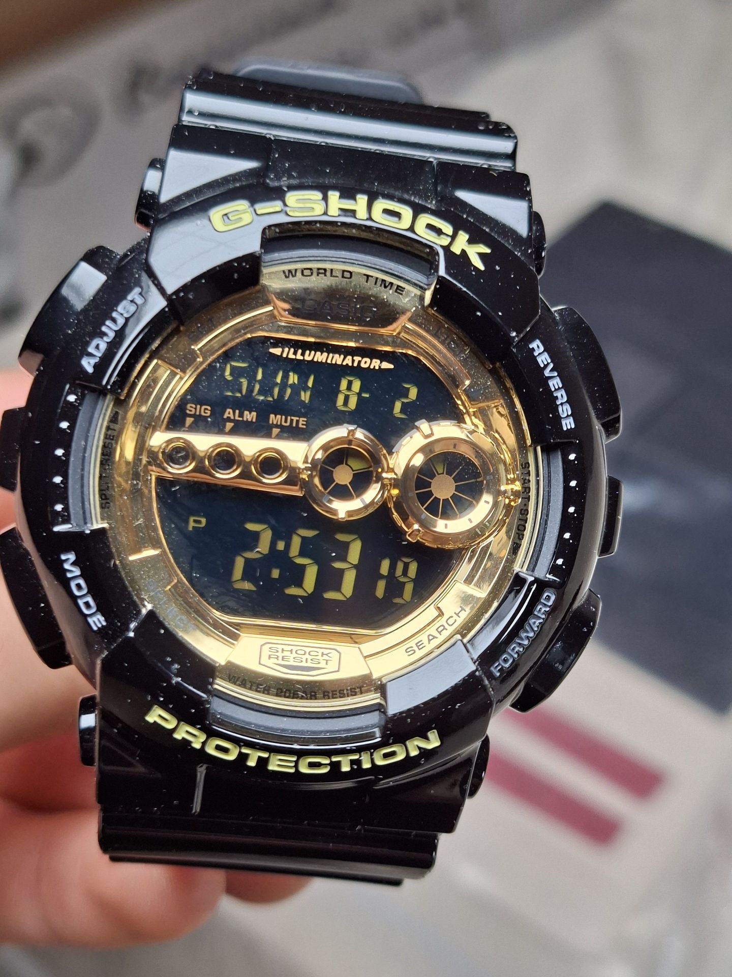 Casio G-Shock Digital Watch with Tin Case and Documentation - image 8 of 10