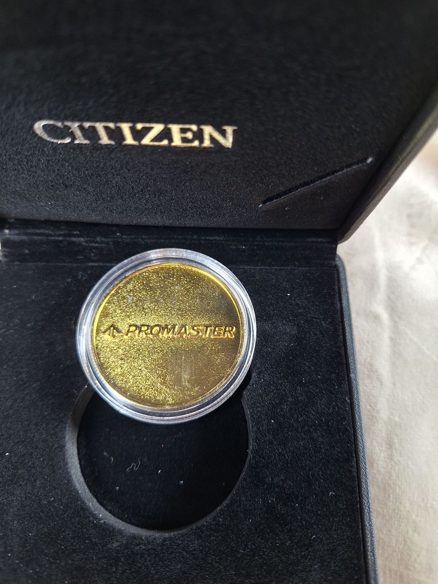 Citizen Promaster Limited Edition Commemorative Coin with Display Case and Certificate - image 4 of 5