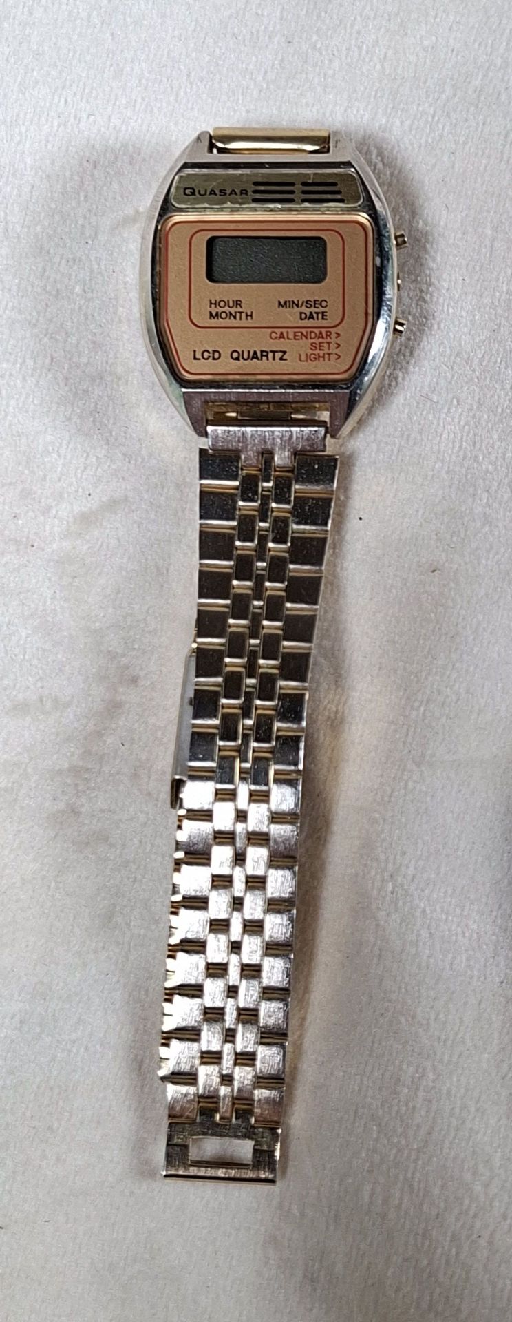 Quasar LCD Quartz Digital Wristwatch - image 1 of 7