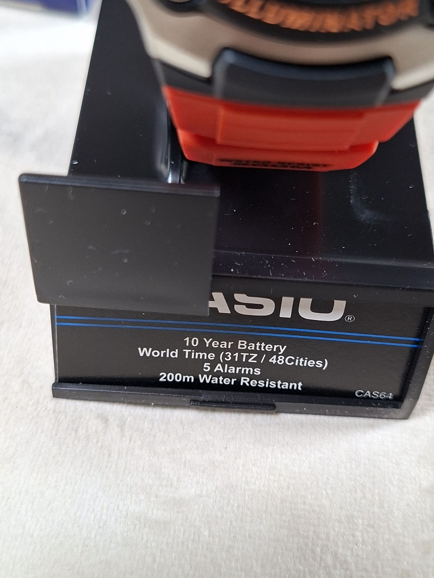 Casio Men's AE-2100W-4AV Digital World Time Wristwatch with Box - image 9 of 11