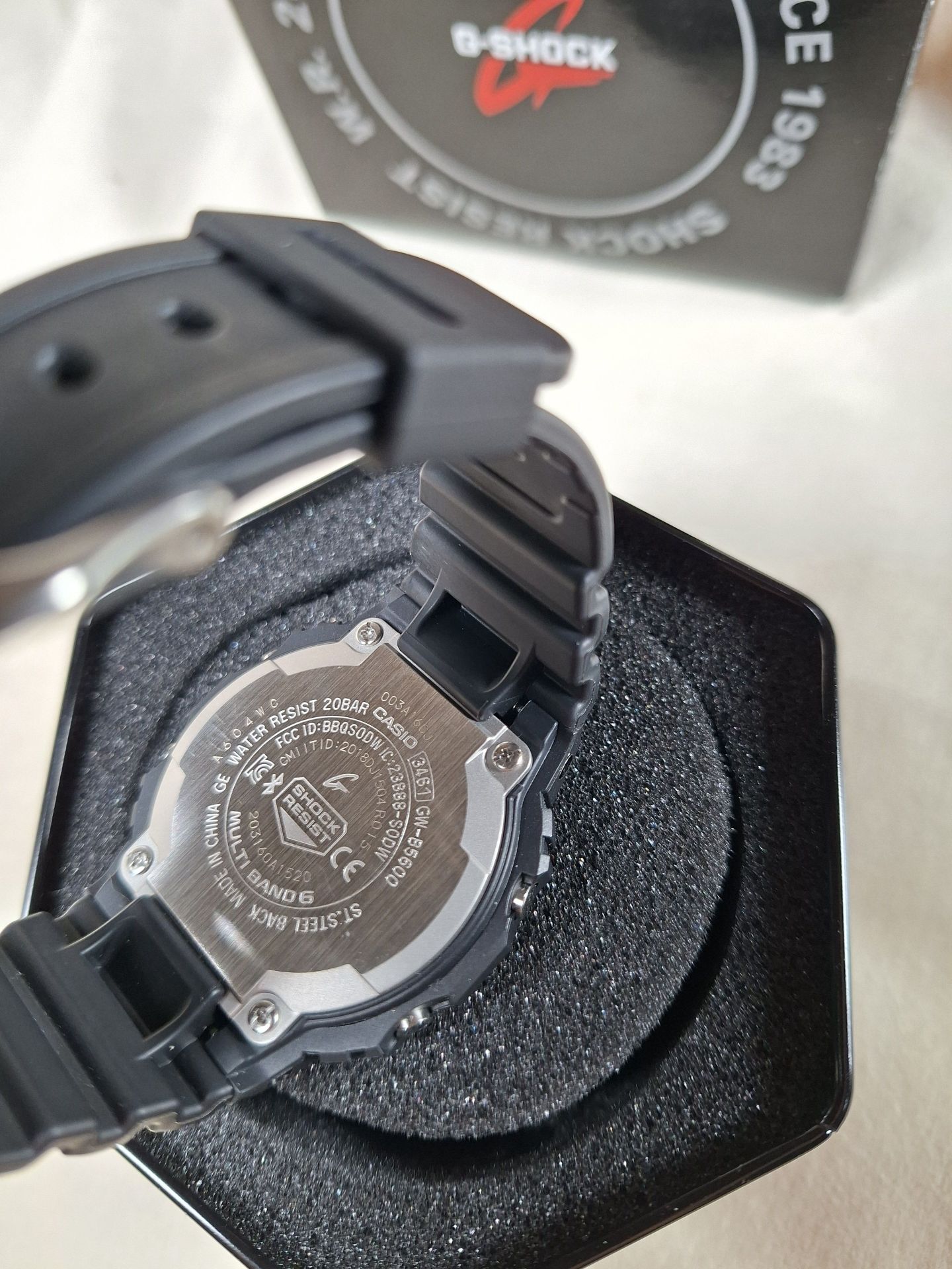 Casio G-Shock GW-B5600AR-1DR Digital Watch with Box and Warranty Card - image 7 of 9