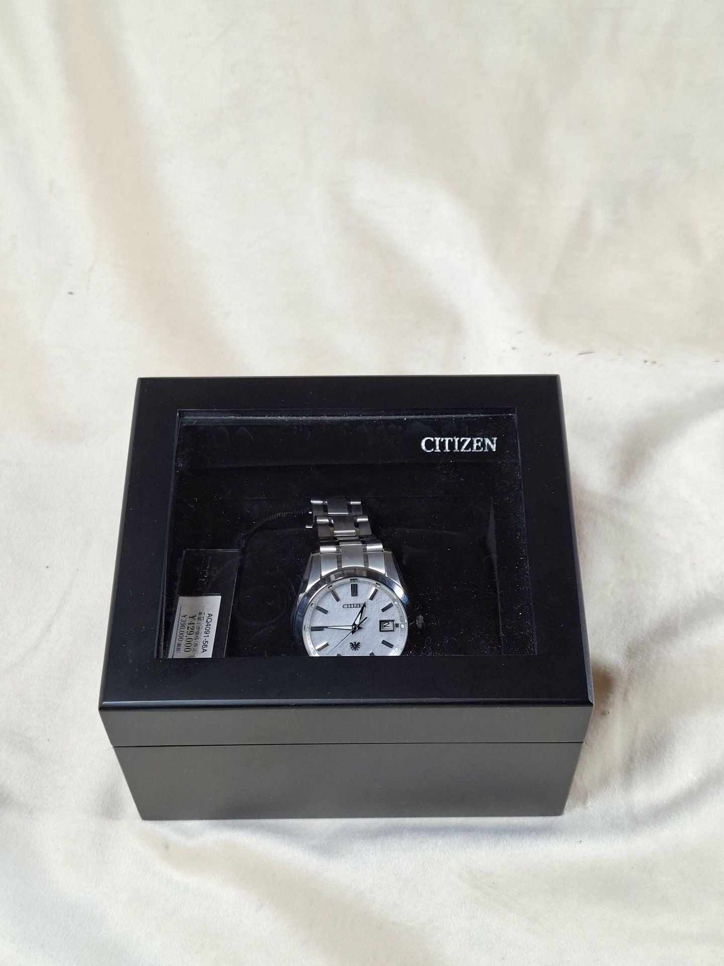 RARE Citizen The Citizen Eco-Drive Titanium AQ4091-56A Wristwatch - image 12 of 12