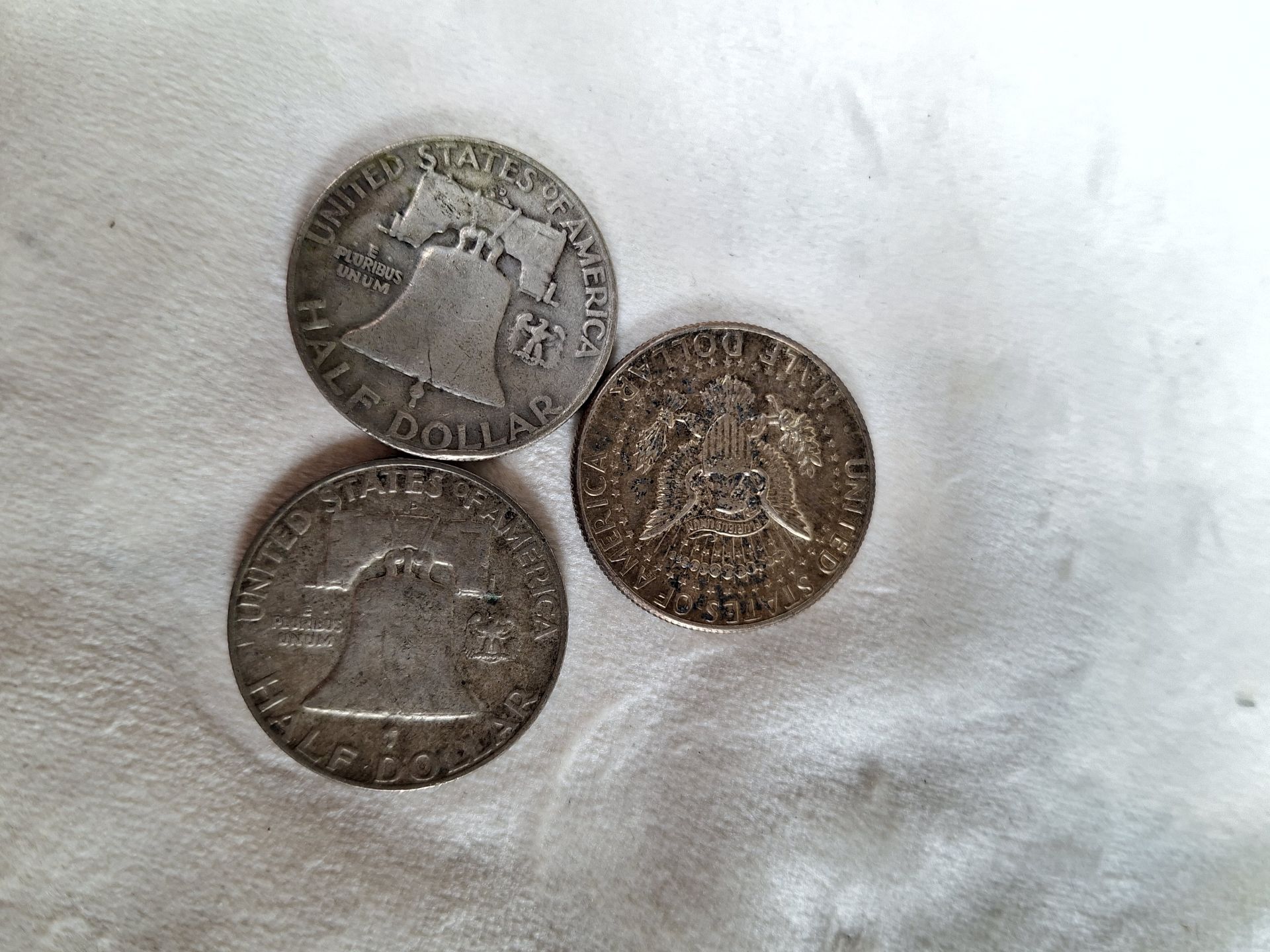 Three United States Half Dollar Coins, SILVER - image 5 of 5