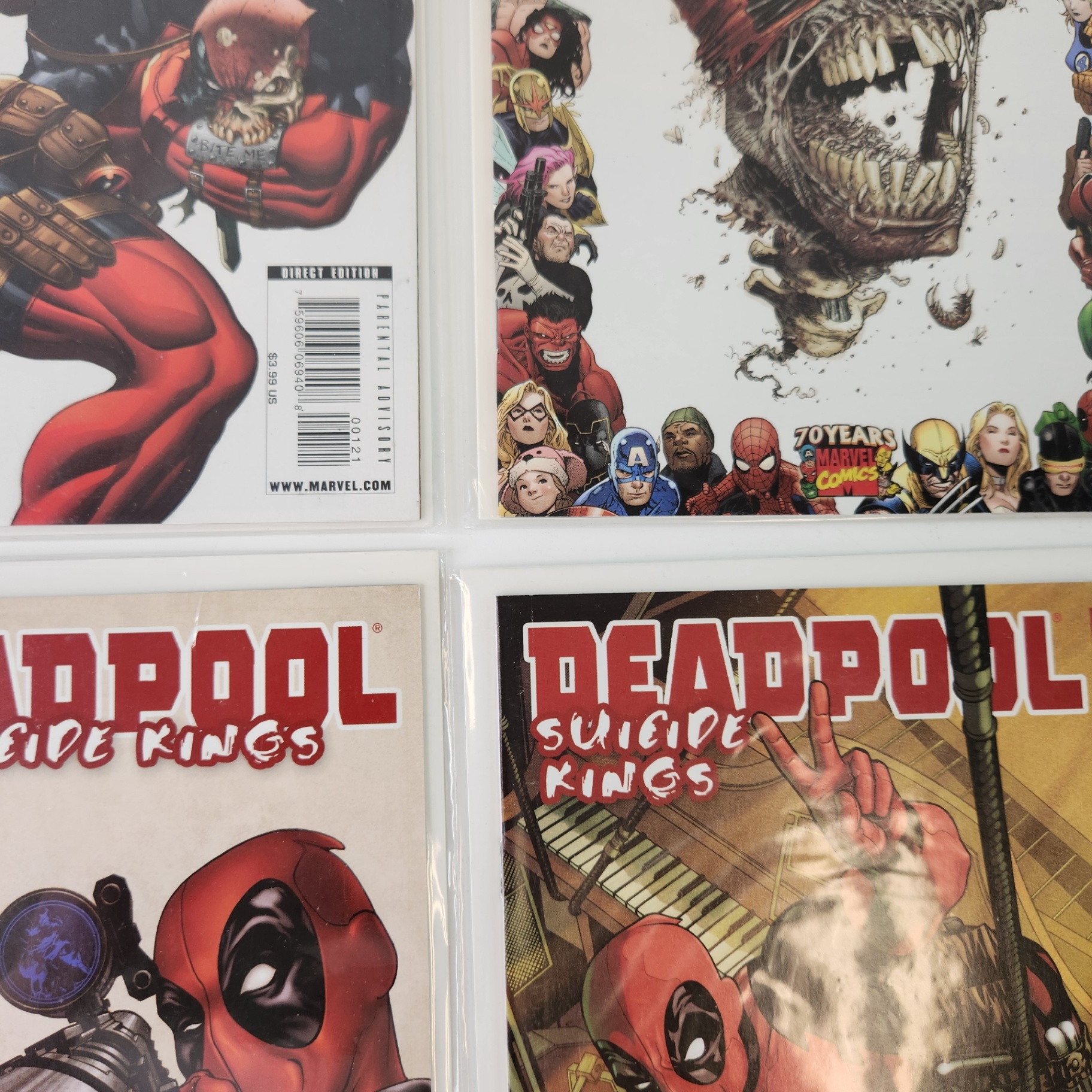 Deadpool Merc With a Mouth #1,2 Games of Death, Suicide Kings #1-3 - image 2 of 4