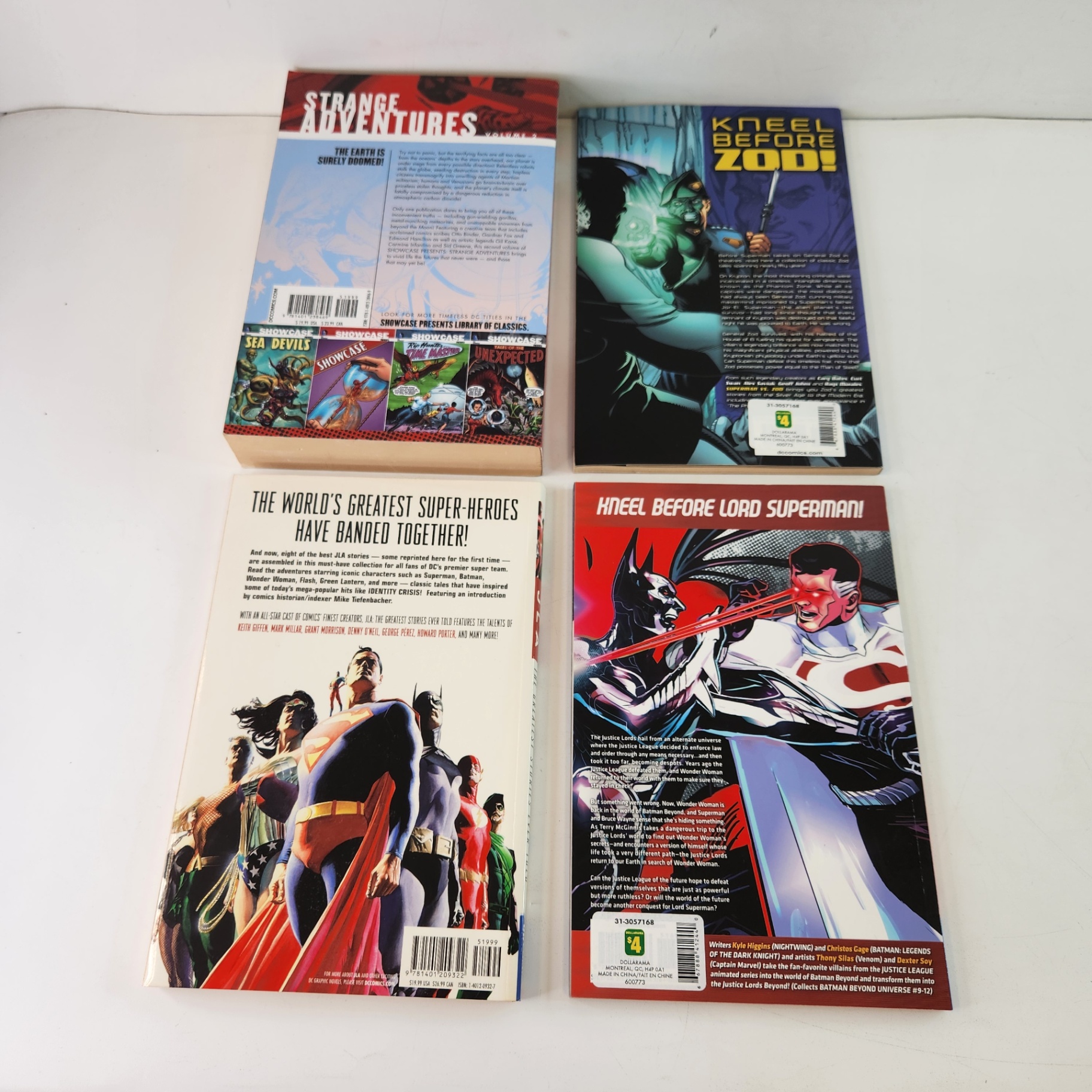 DC JLA Superman Vs. Zod Strange Adventures Batman Beyond TPB Comics - image 3 of 4