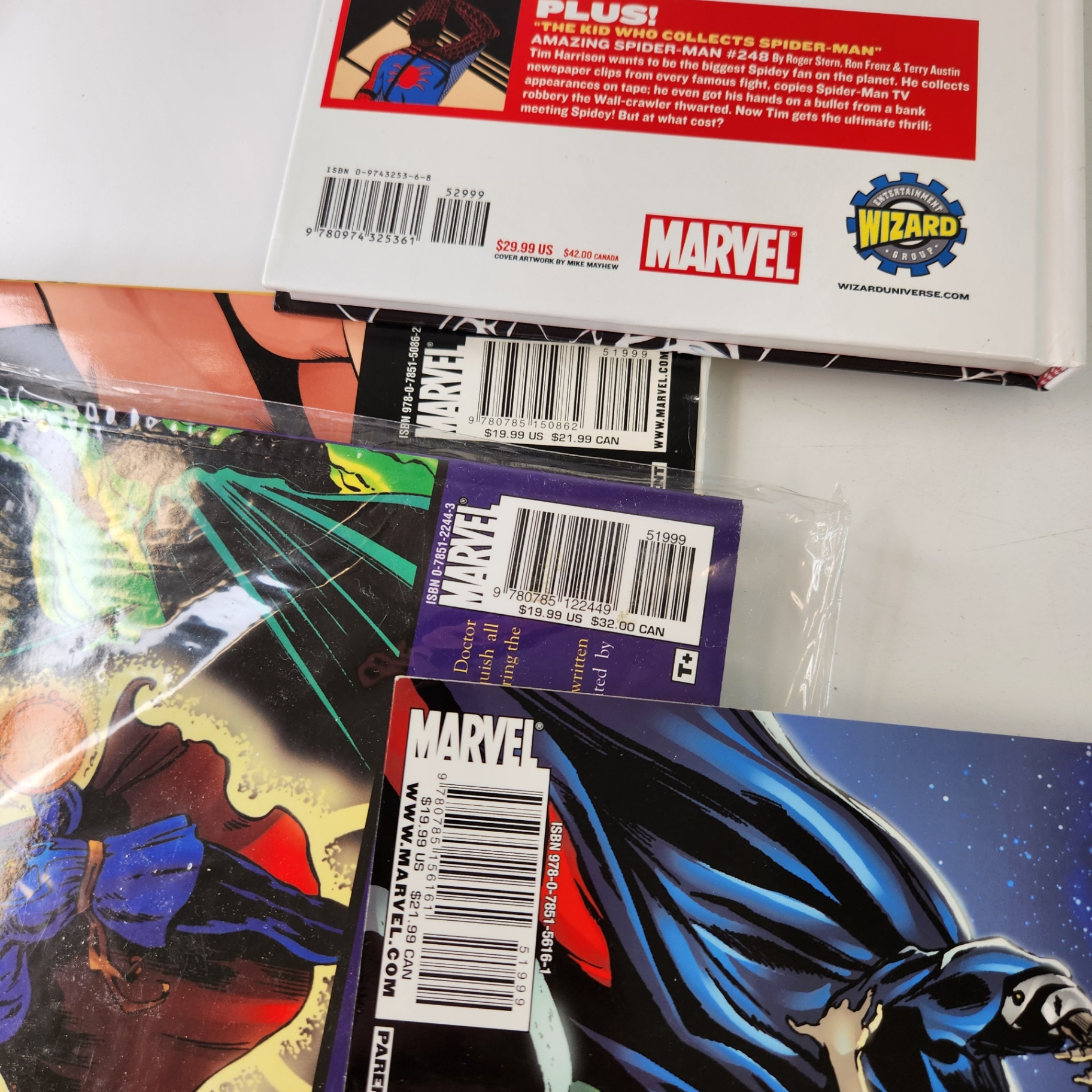 Marvel Doctor Strange Vs. Dracula Death of Dracula TPBs Spider-Man Trouble Hardcovers - image 4 of 4