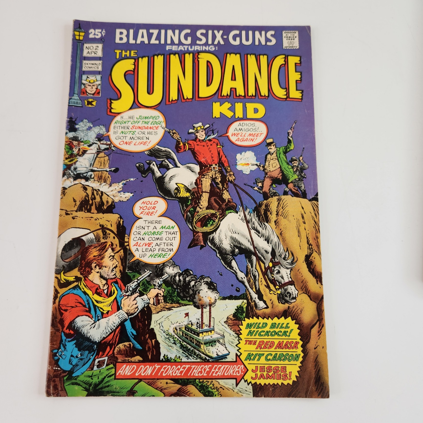 Skywald Comics Blazing Six Guns and Sundance Kid #2 - image 1 of 3