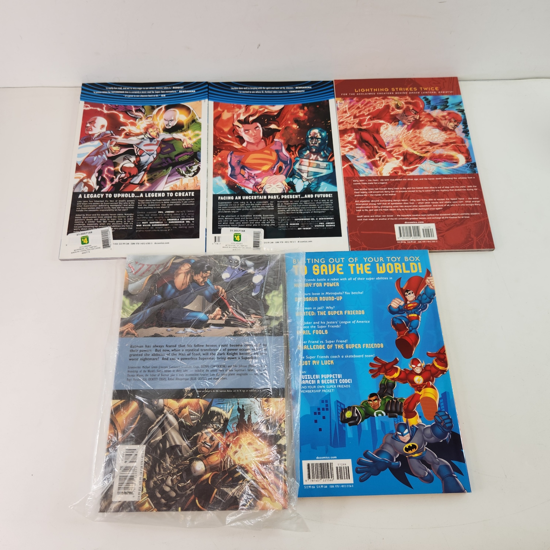 DC Super Woman Flash Rebirth Super Friends Finest Worlds - image 4 of 5