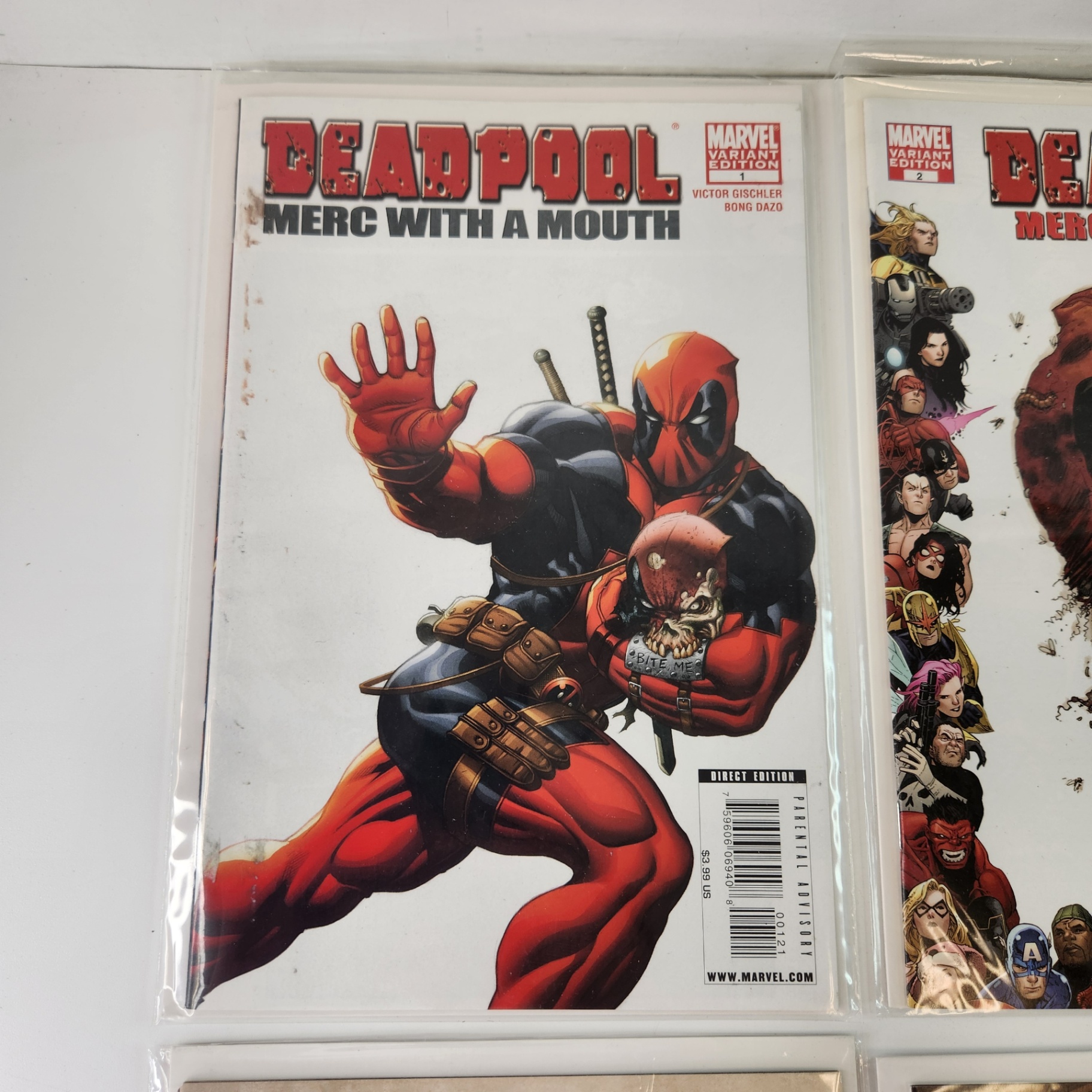 Deadpool Merc With a Mouth #1,2 Games of Death, Suicide Kings #1-3 - image 4 of 4