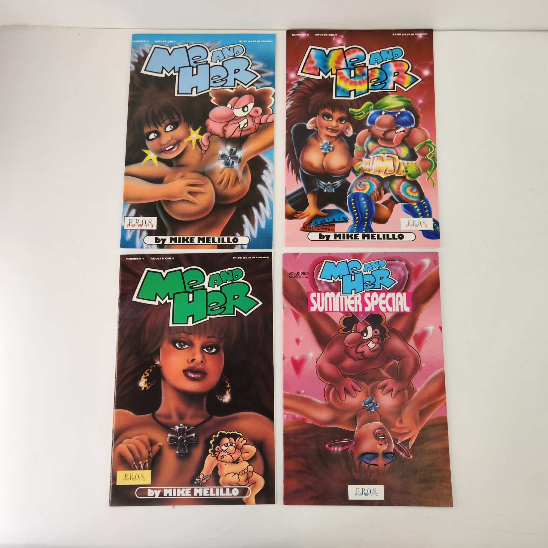 Eros Comix Me and Her #1-3, Summer Special - image 1 of 4