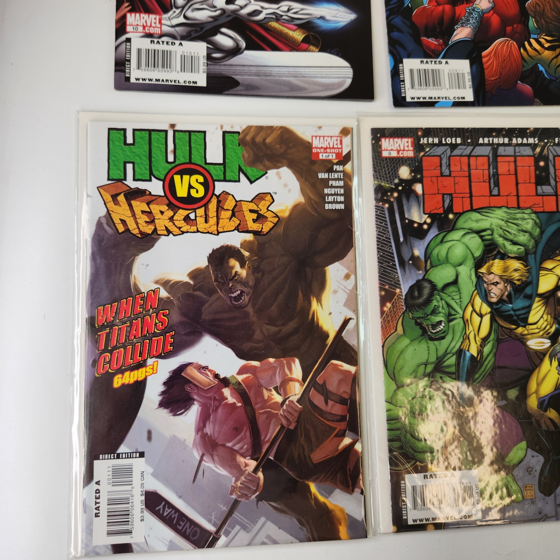 Hulk Volume 2: #1, 5-10, Hulk Vs. Hercules Oneshot - image 3 of 4