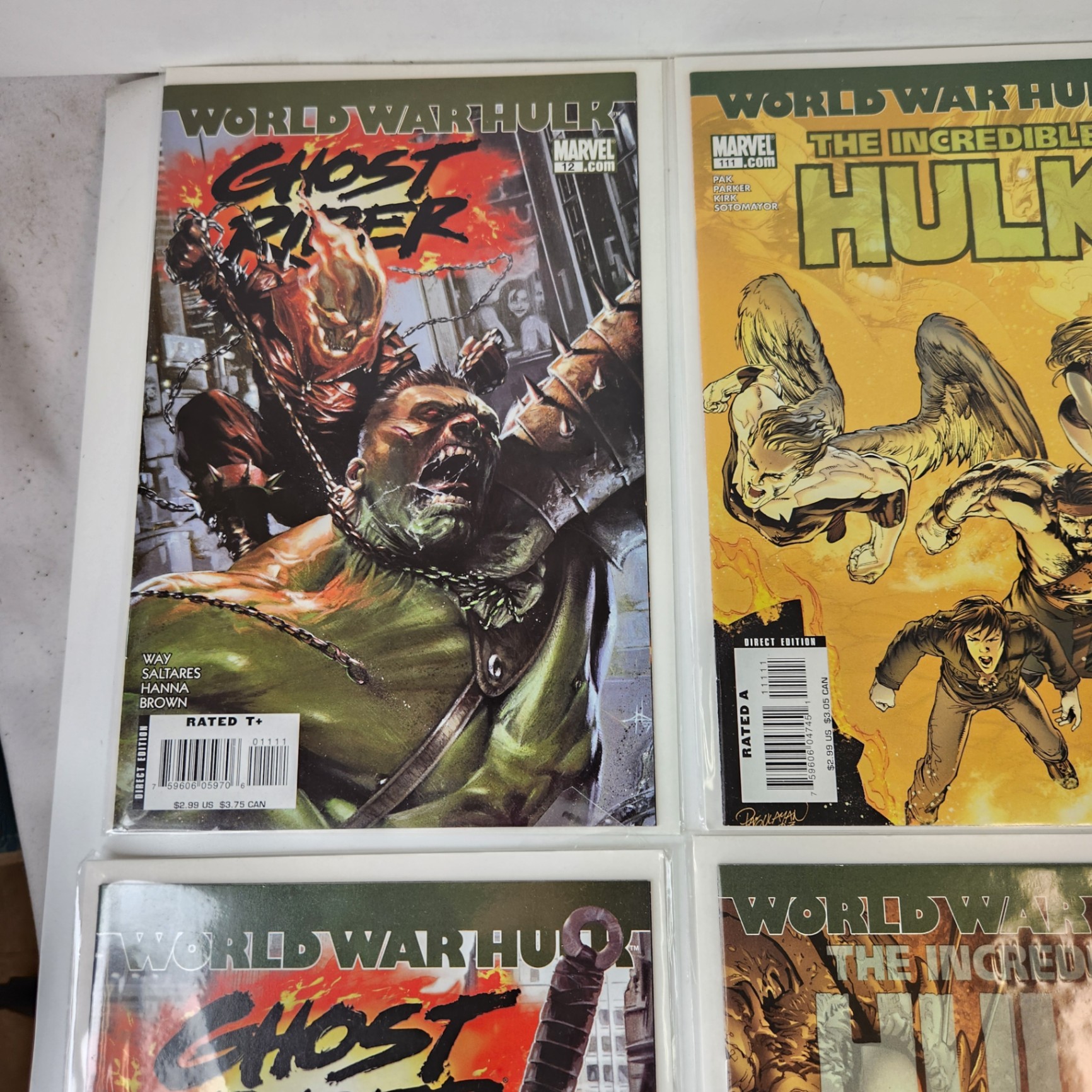 Hulk Vol 3 #106-111, Ghost Rider #12, 13 - image 4 of 5