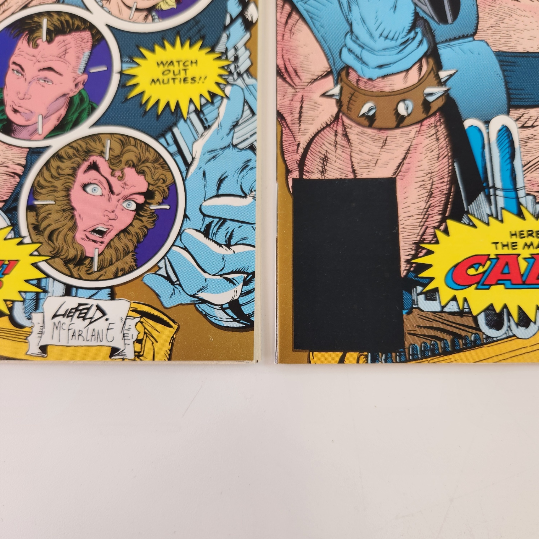 New Mutants 87 Gold Variant x2 - image 5 of 6