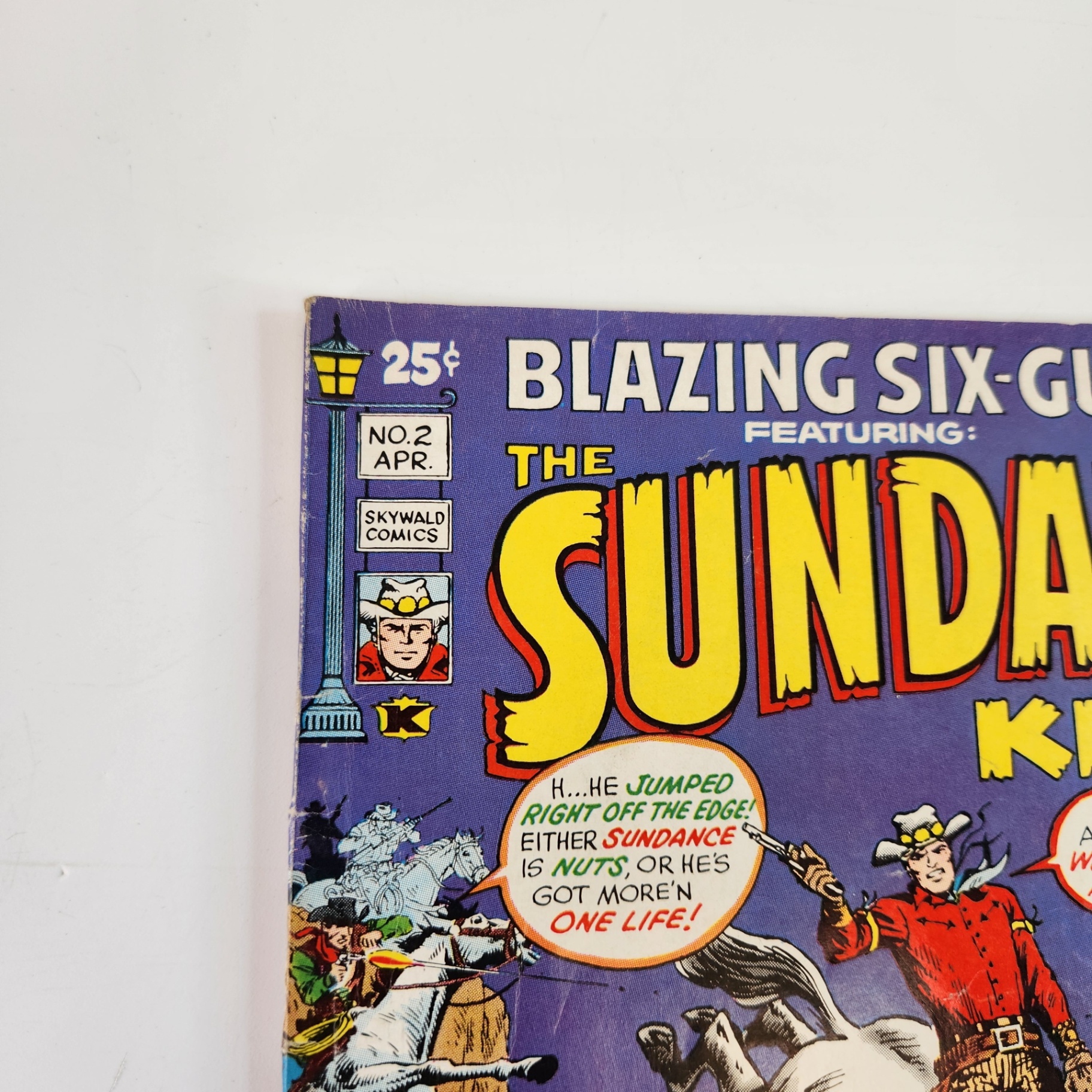 Skywald Comics Blazing Six Guns and Sundance Kid #2 - image 3 of 3