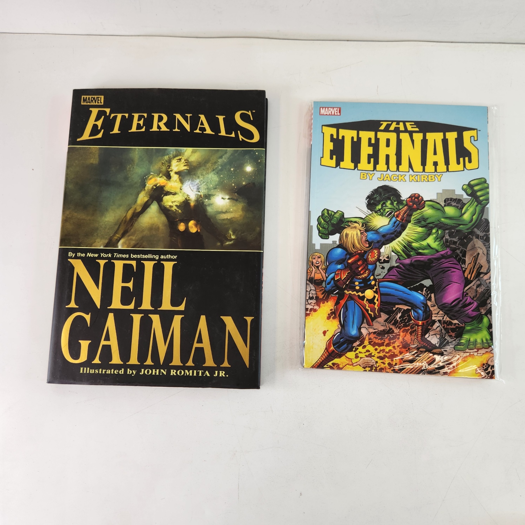 Marvel Eternals Neil Gaiman Hardcover Jack Kirby TPB - image 1 of 3