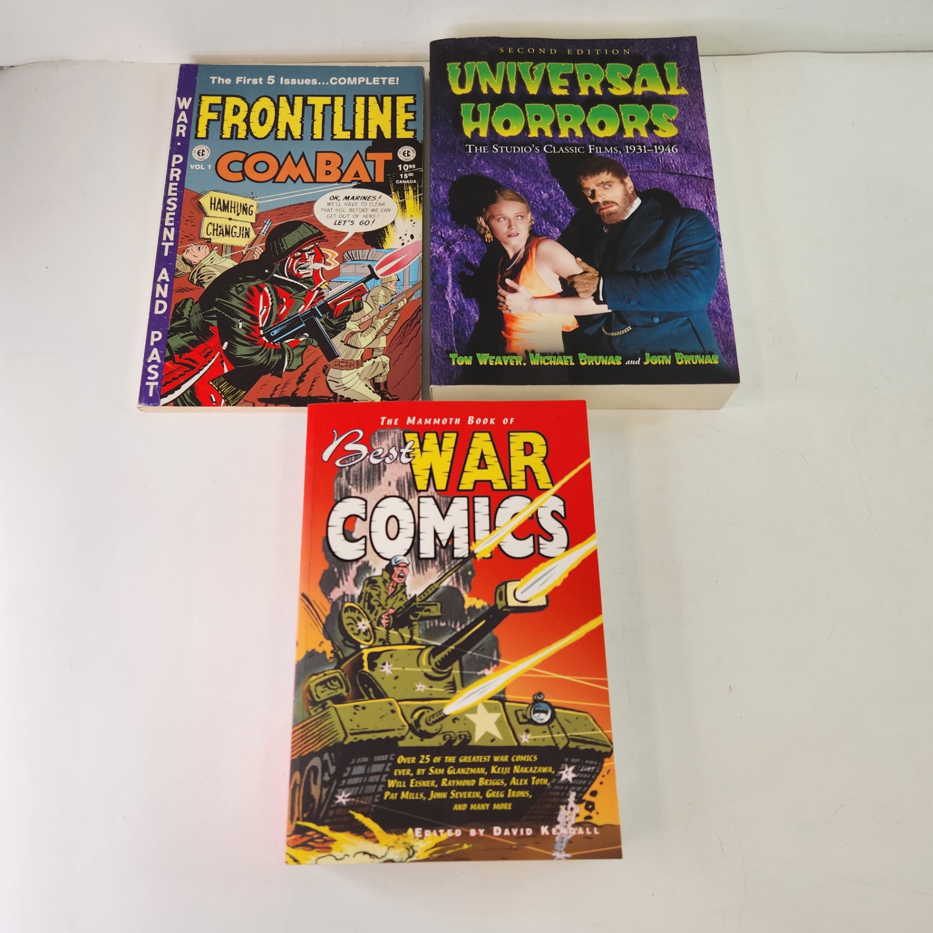 Best War Comics, Frontline Combat, Universal Horrors TPB Comics - image 1 of 5