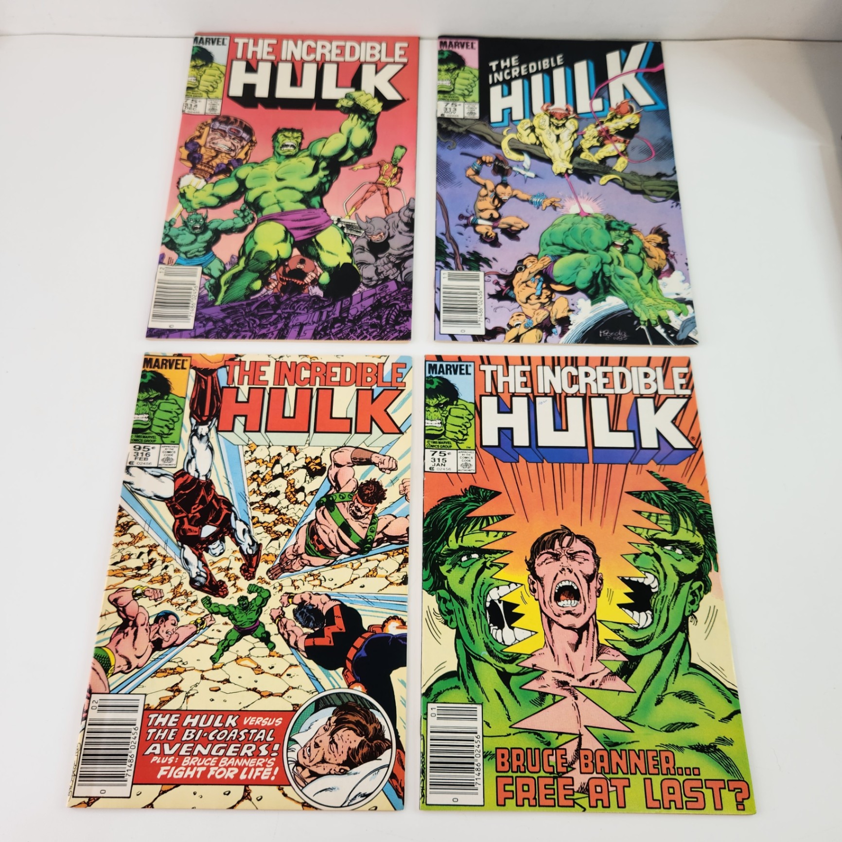 Incredible Hulk #313-316 - image 1 of 4
