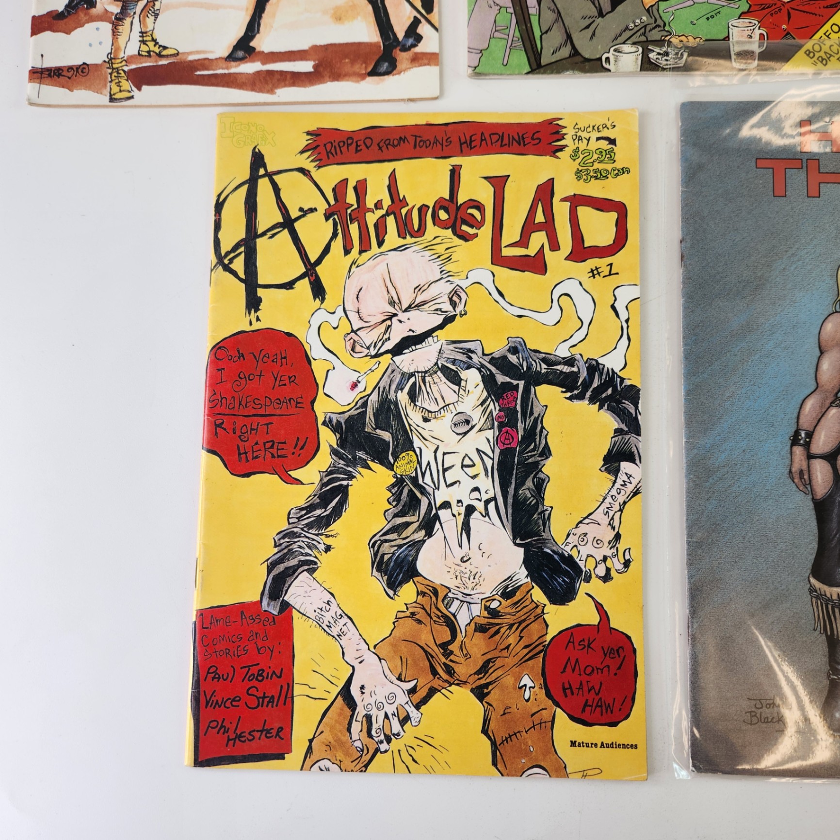 Assorted Adult Comics x5 - image 4 of 5