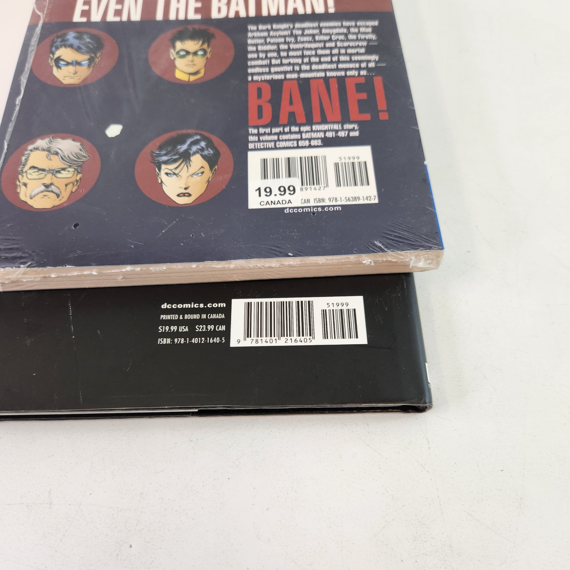 DC Batman Knightfall Brave and the Bold TPBs False Faces Hardcover Comics - image 4 of 4