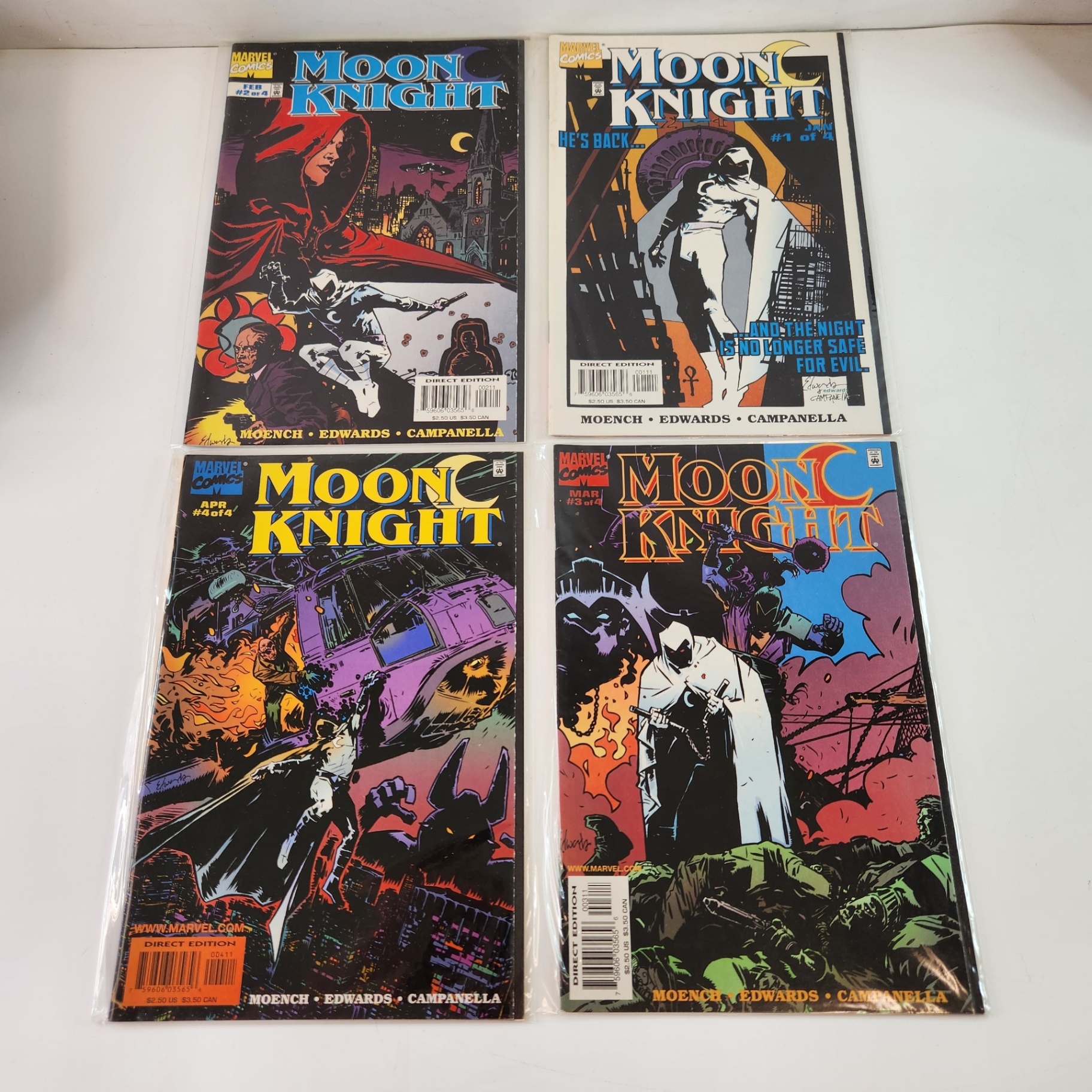 Moon Knight Miniseries #1-4 - image 1 of 4